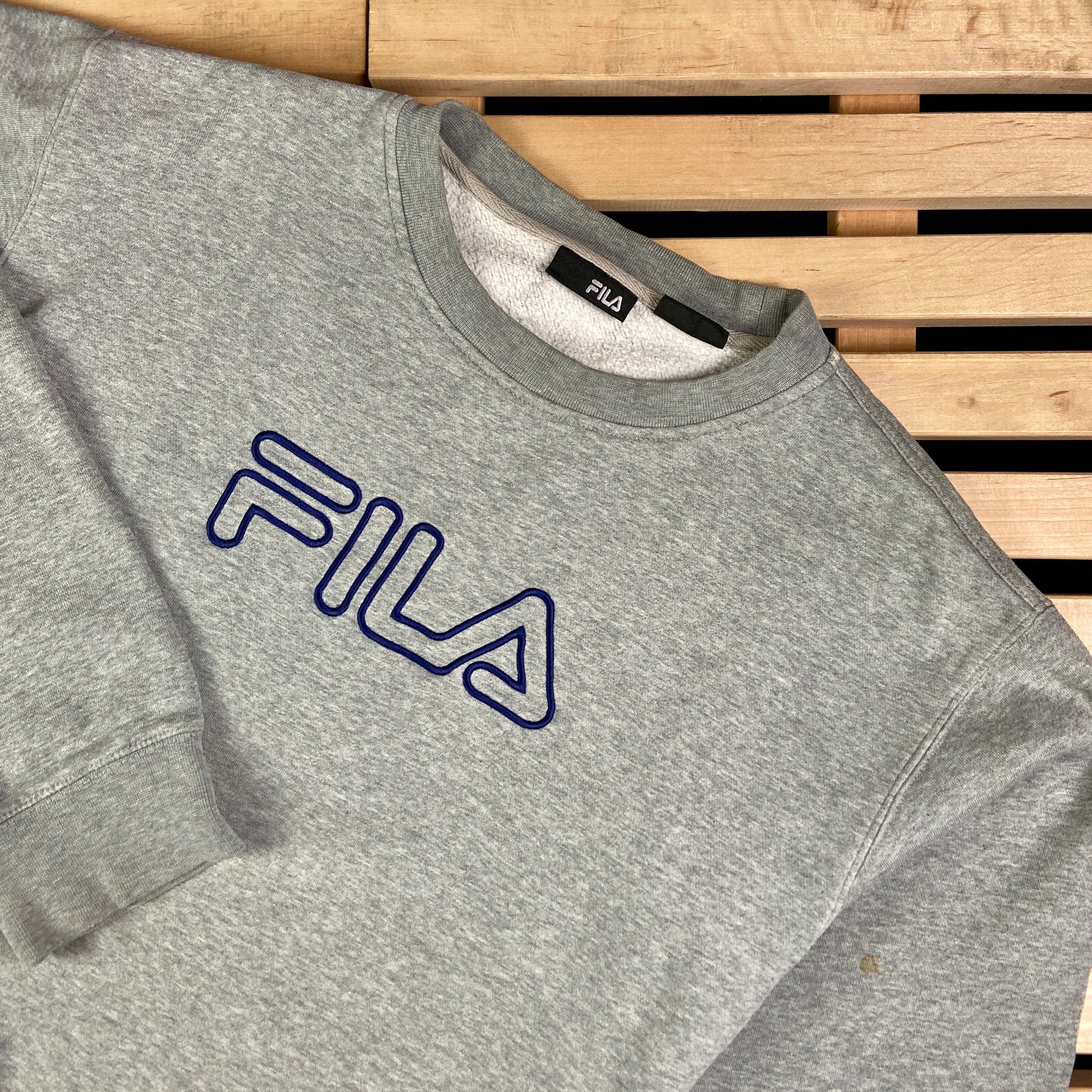 Fila × Vintage Mens Sweatshirt Fila Vintage Size L Size US L / EU 52-54 / 3 - 2 Thumbnail