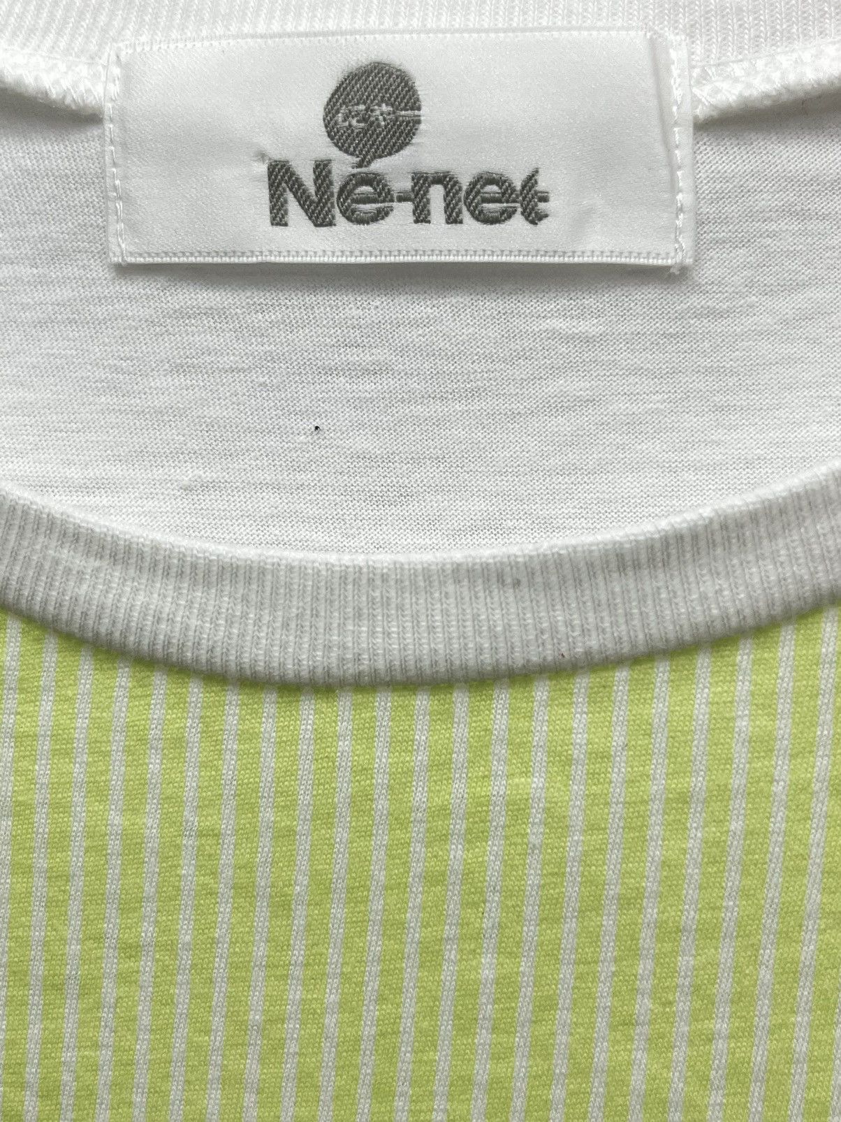 Ne-Net 🔥Ne-net ISSEY MIYAKE Iconic Cat Thin Cotton Summer T-Shirt Size US M / EU 48-50 / 2 - 4 Thumbnail