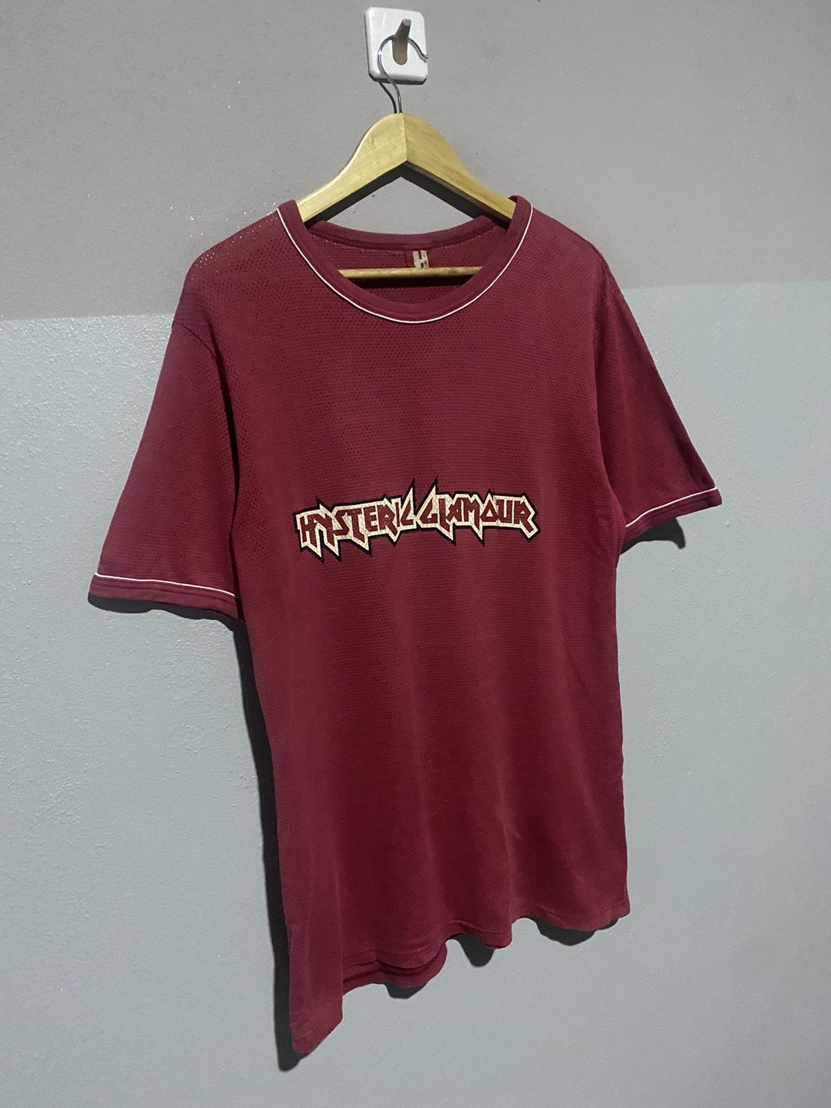 Hysteric Glamour × Japanese Brand × Vintage 🔥SALE🔥HYSTERIC GLAMOUR IRON MAIDEN FONT VINTAGE SHIRTS Size US L / EU 52-54 / 3 - 3 Thumbnail