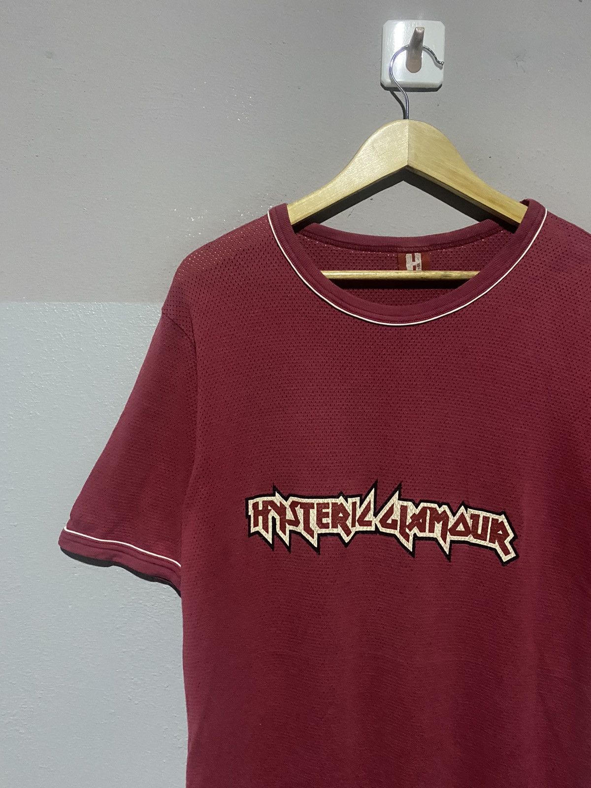 Hysteric Glamour × Japanese Brand × Vintage 🔥SALE🔥HYSTERIC GLAMOUR IRON MAIDEN FONT VINTAGE SHIRTS Size US L / EU 52-54 / 3 - 4 Thumbnail