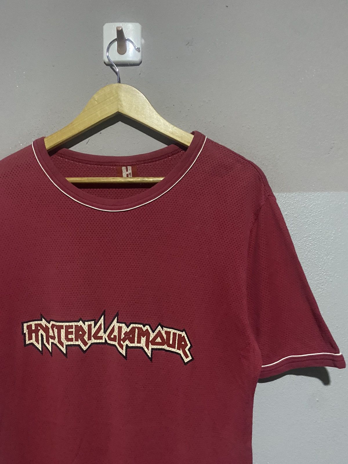 Hysteric Glamour × Japanese Brand × Vintage 🔥SALE🔥HYSTERIC GLAMOUR IRON MAIDEN FONT VINTAGE SHIRTS Size US L / EU 52-54 / 3 - 5 Thumbnail