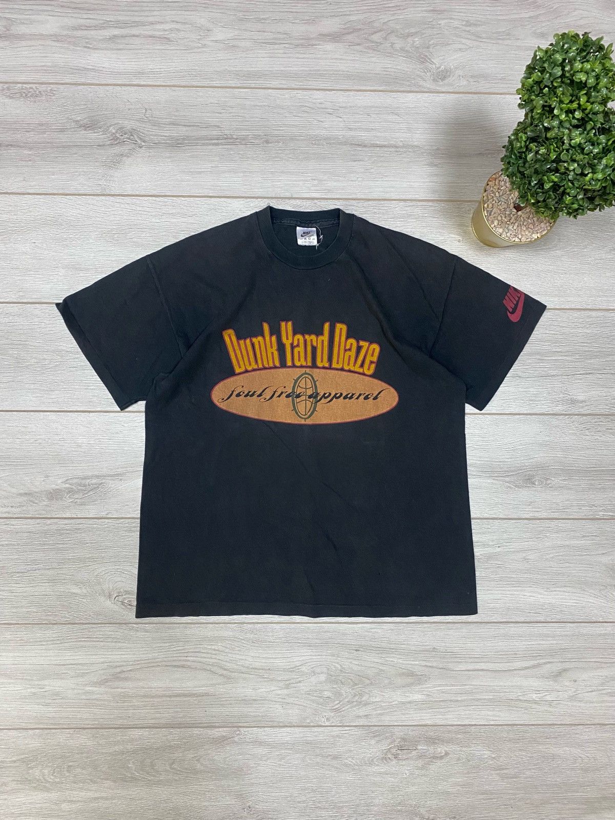 Nike Nike Dunk Yard Daze vintage t-shirt basketball Size US L / EU 52-54 / 3 - 2 Thumbnail