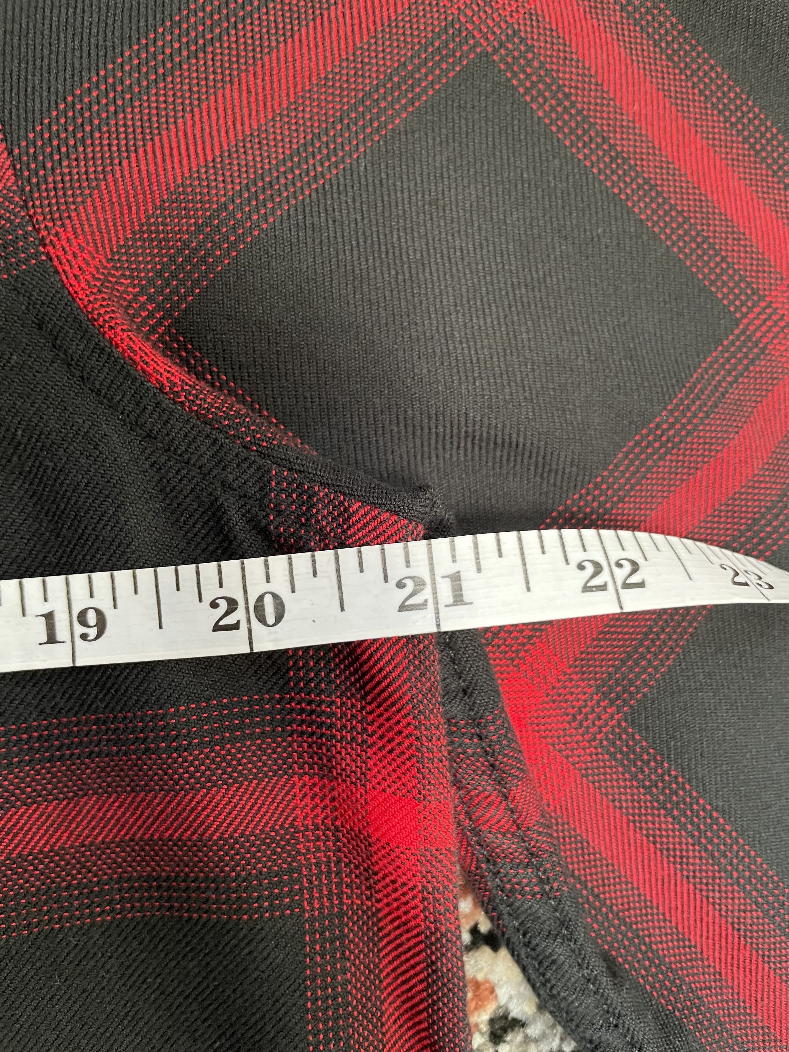 H&M H&M - Red Black Plaid button up Size US S / EU 44-46 / 1 - 4 Thumbnail