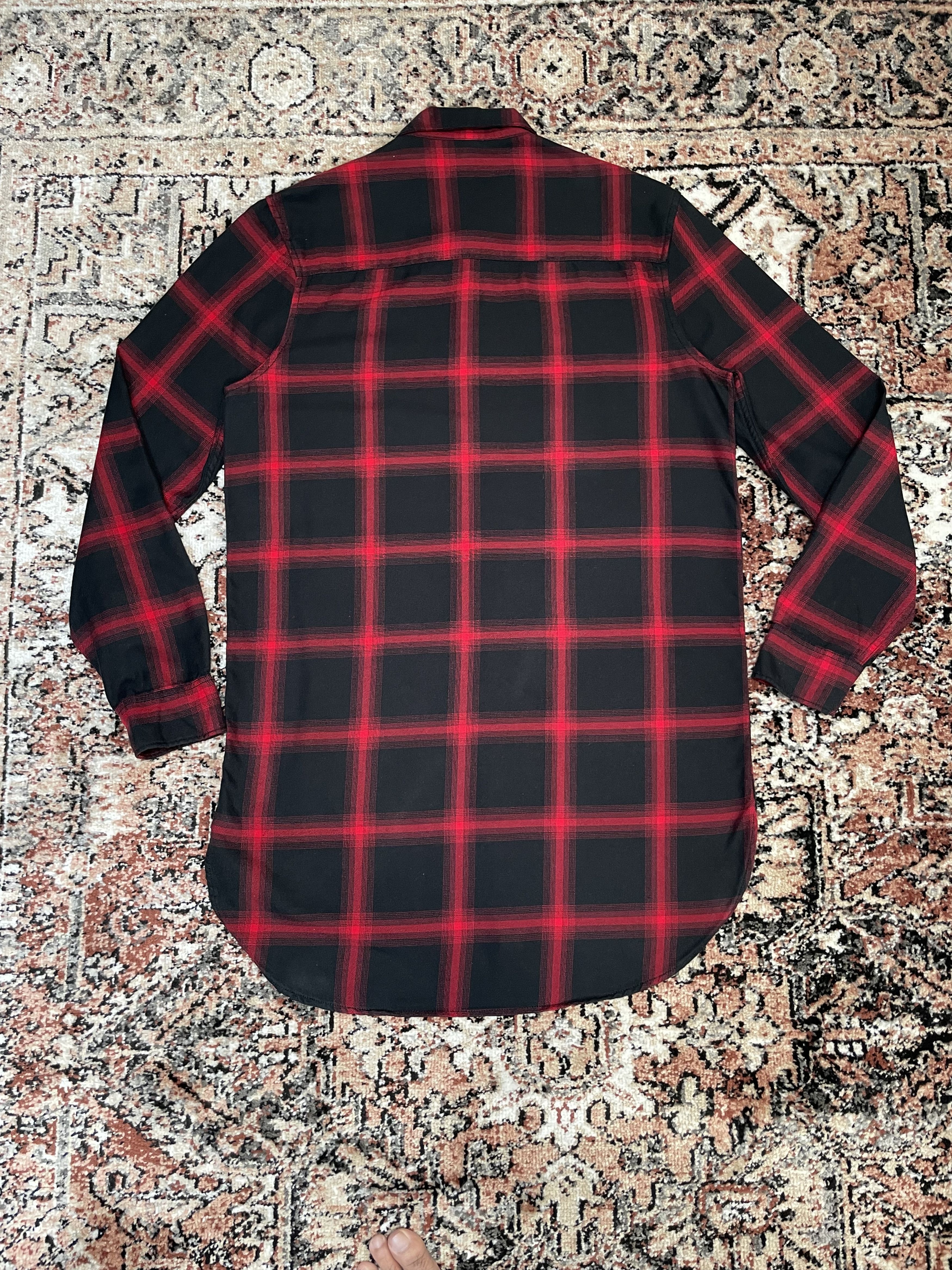H&M H&M - Red Black Plaid button up Size US S / EU 44-46 / 1 - 2 Thumbnail