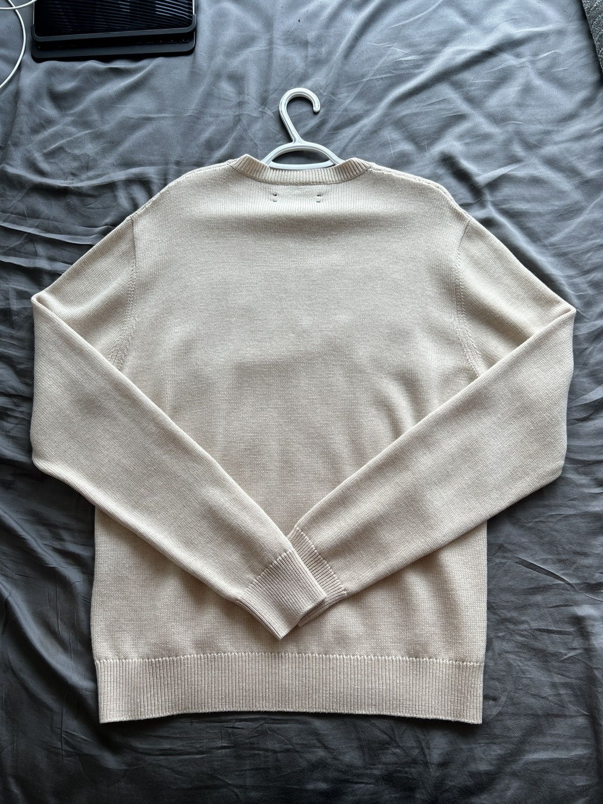 Amiri AMIRI LOGO-PATCH CREW NECK JUMPER Size US XL / EU 56 / 4 - 2 Thumbnail