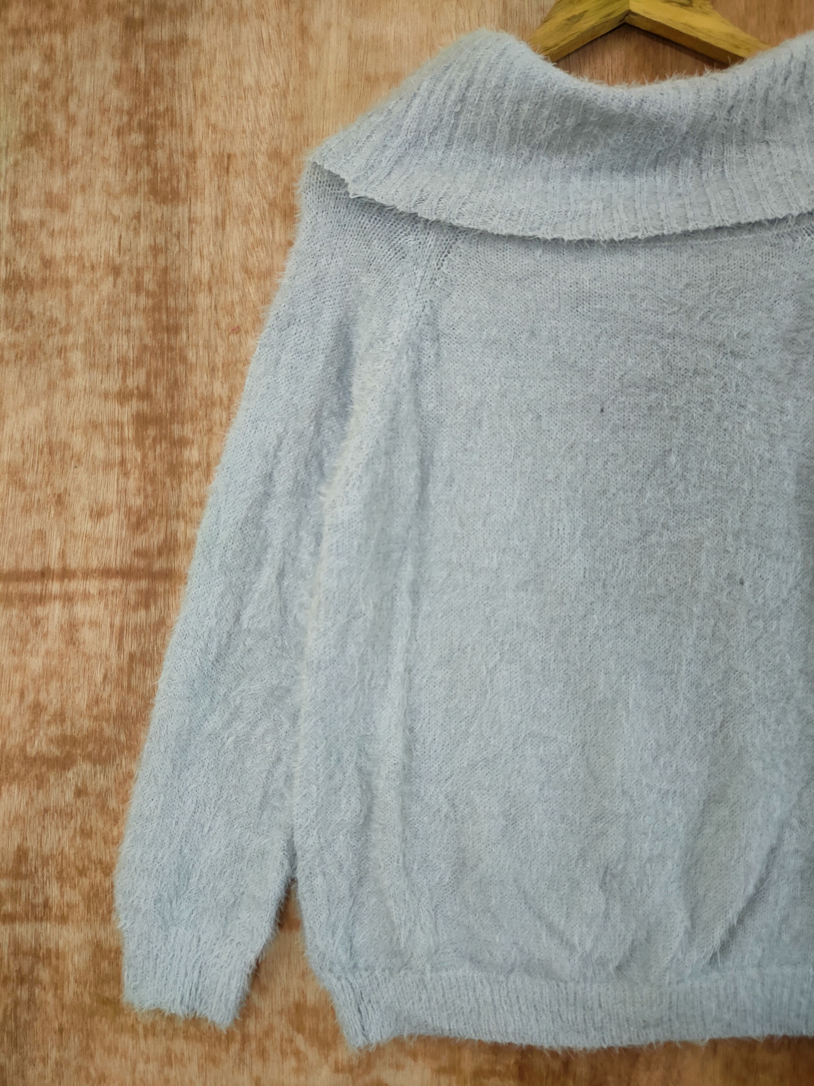 Homespun Knitwear DL Holiday Holic mohair soft fur shag knitwear japan #46-505 Size US S / EU 44-46 / 1 - 8 Thumbnail