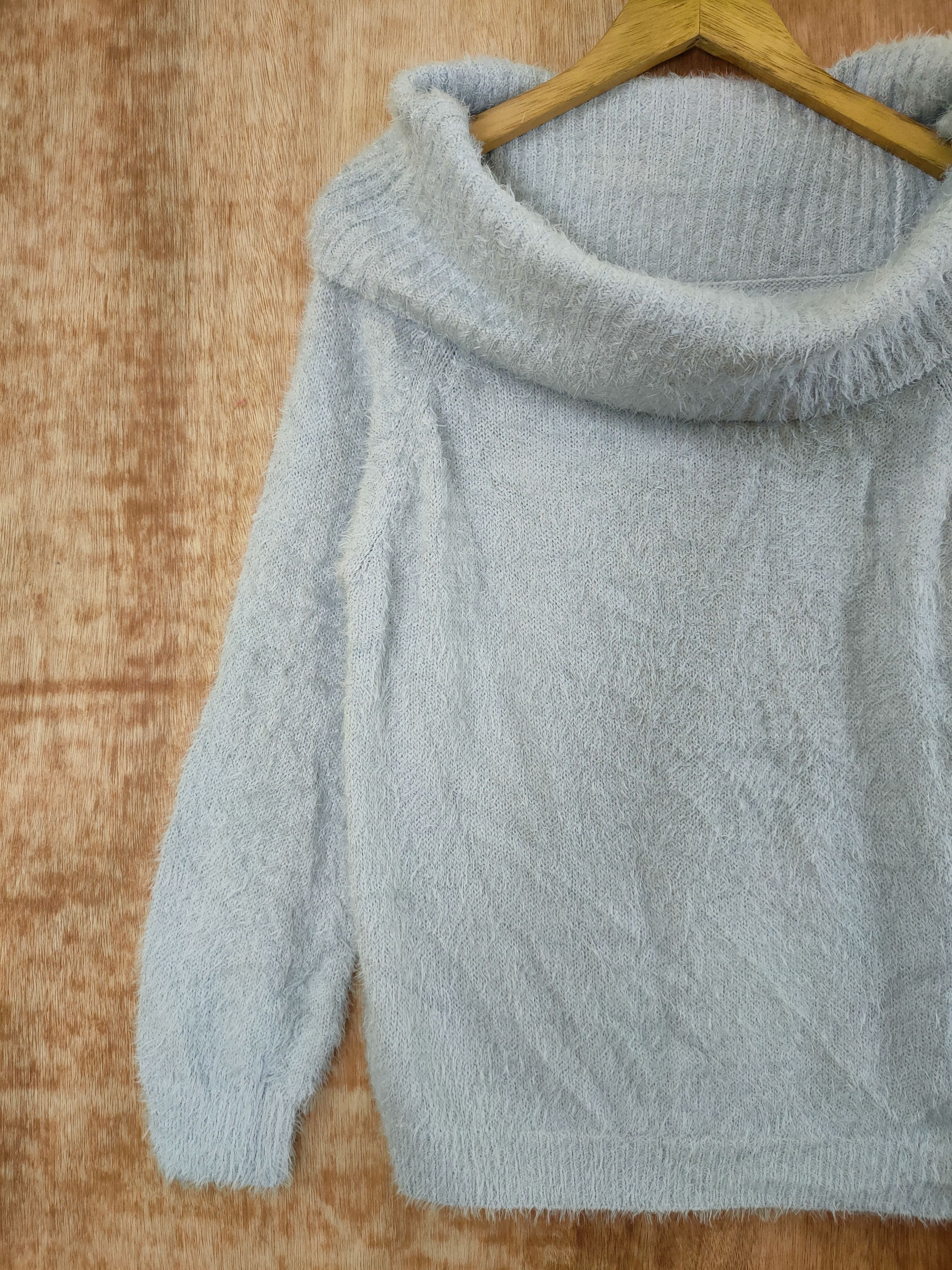 Homespun Knitwear DL Holiday Holic mohair soft fur shag knitwear japan #46-505 Size US S / EU 44-46 / 1 - 2 Thumbnail