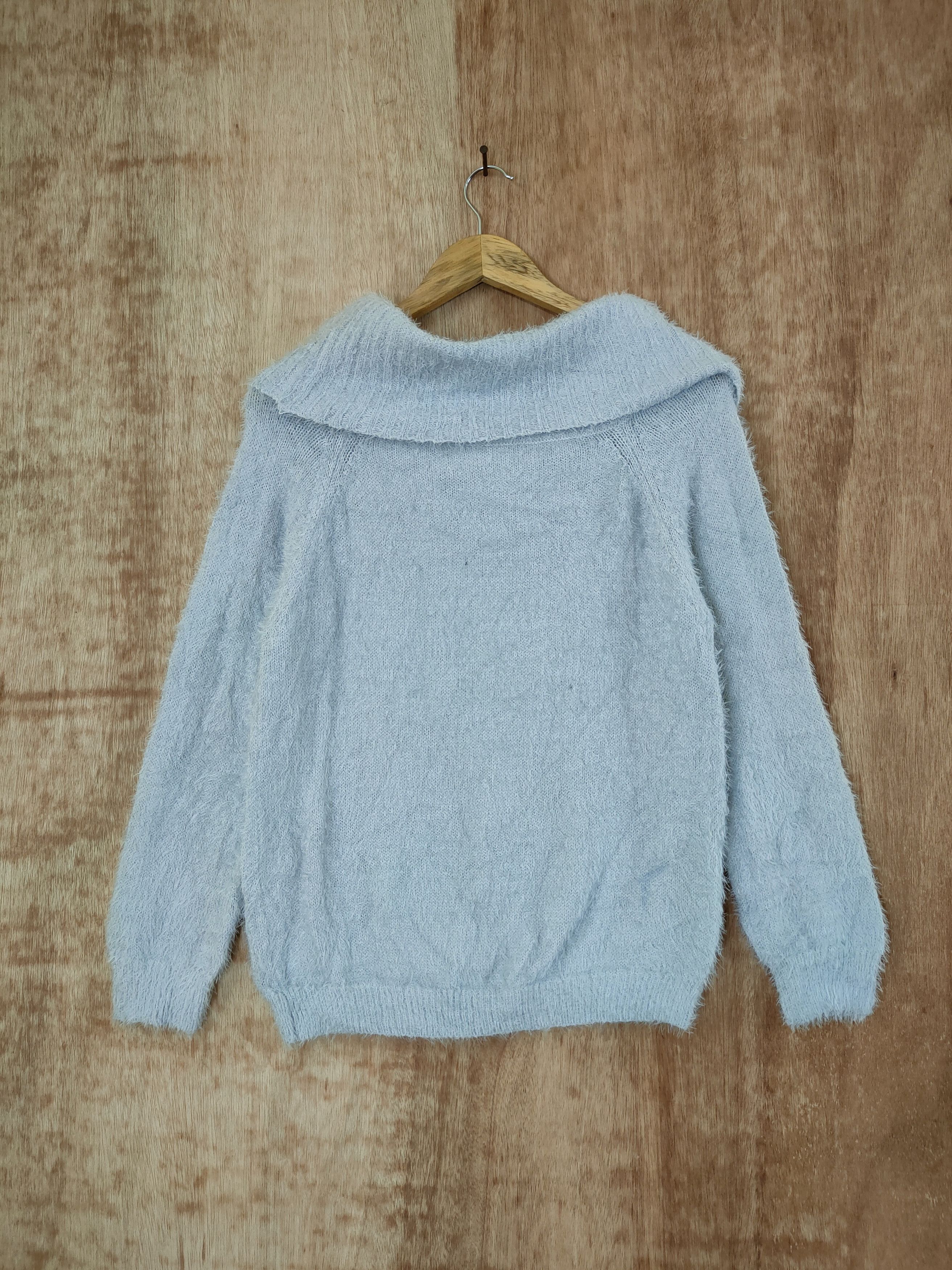 Homespun Knitwear DL Holiday Holic mohair soft fur shag knitwear japan #46-505 Size US S / EU 44-46 / 1 - 7 Thumbnail