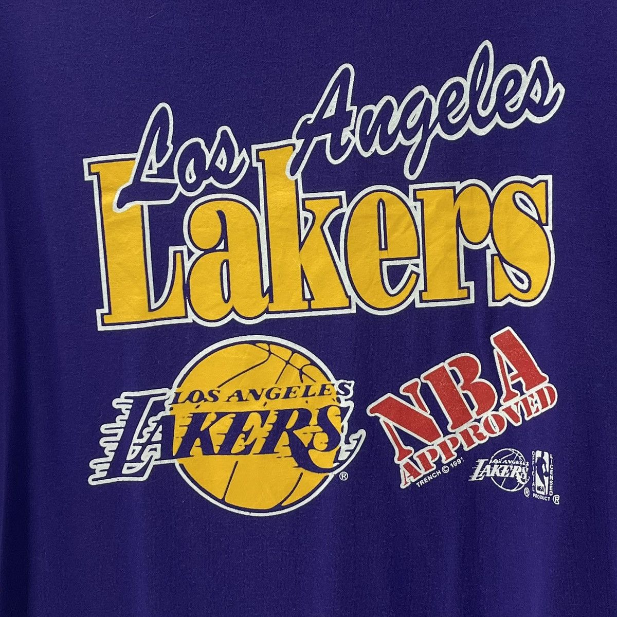 NBA Vintage 90s T-Shirt Los Angeles Lakers Nba Kobe Bryant Team Size US XL / EU 56 / 4 - 2 Thumbnail