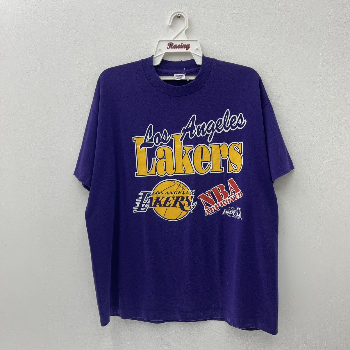 NBA Vintage 90s T-Shirt Los Angeles Lakers Nba Kobe Bryant Team Size US XL / EU 56 / 4 - 1 Thumbnail