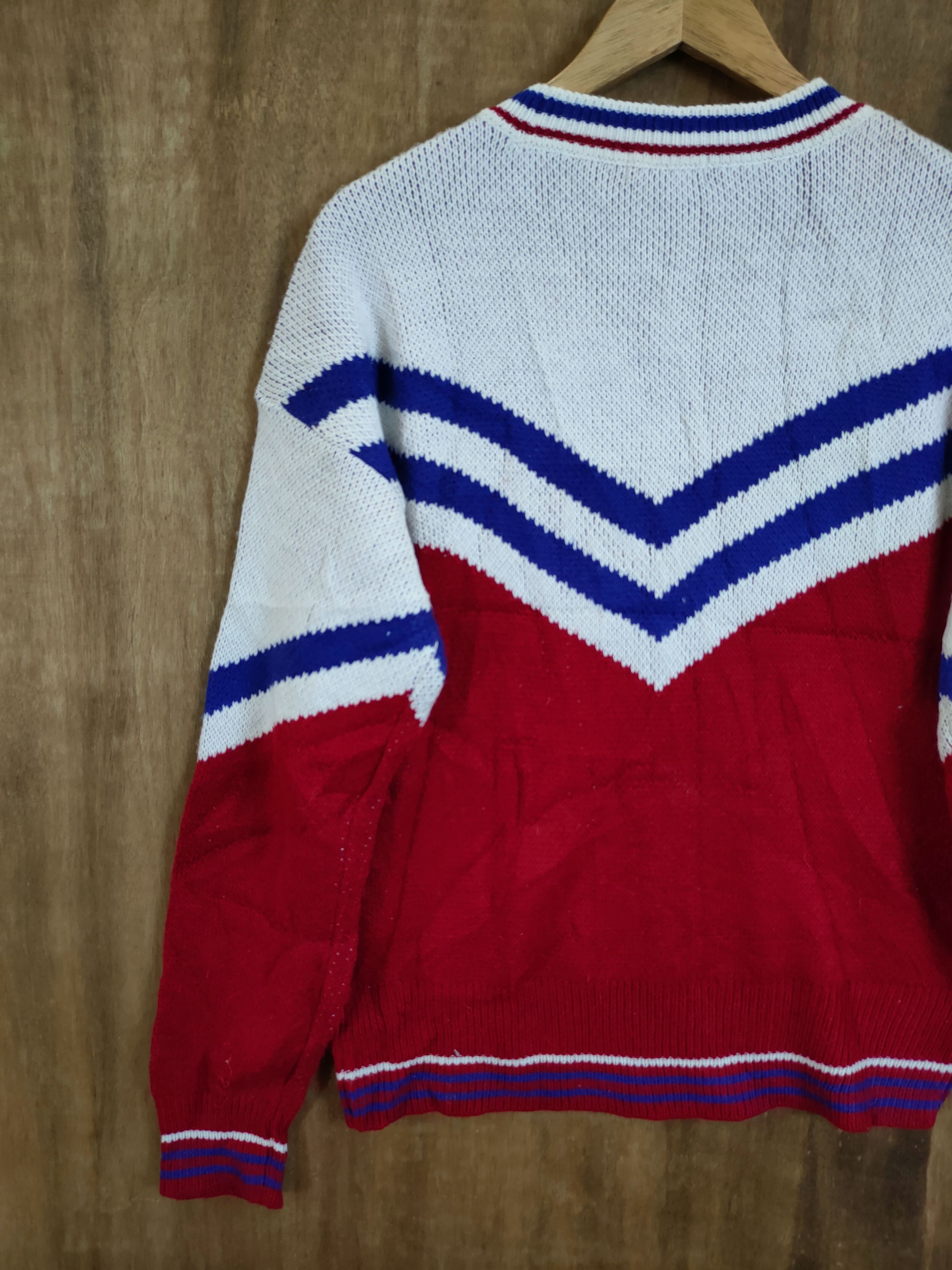 Vintage Im Vely homespun knitwear winter sweatshirt #46-611 Size US M / EU 48-50 / 2 - 7 Thumbnail