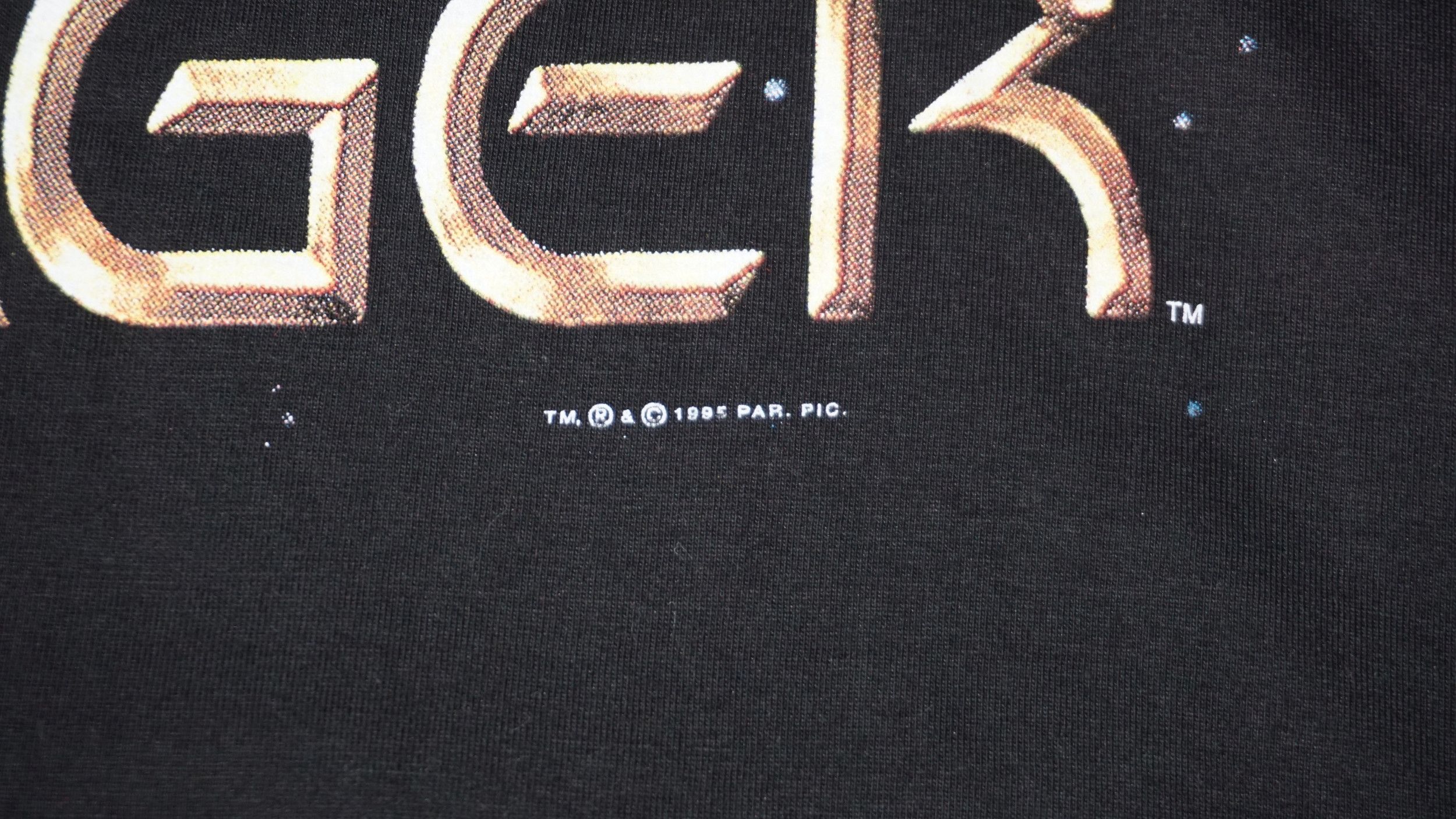 Vintage Star Trek Voyager 1995 Official Movie Vintage Tshirt Size US M / EU 48-50 / 2 - 4 Thumbnail
