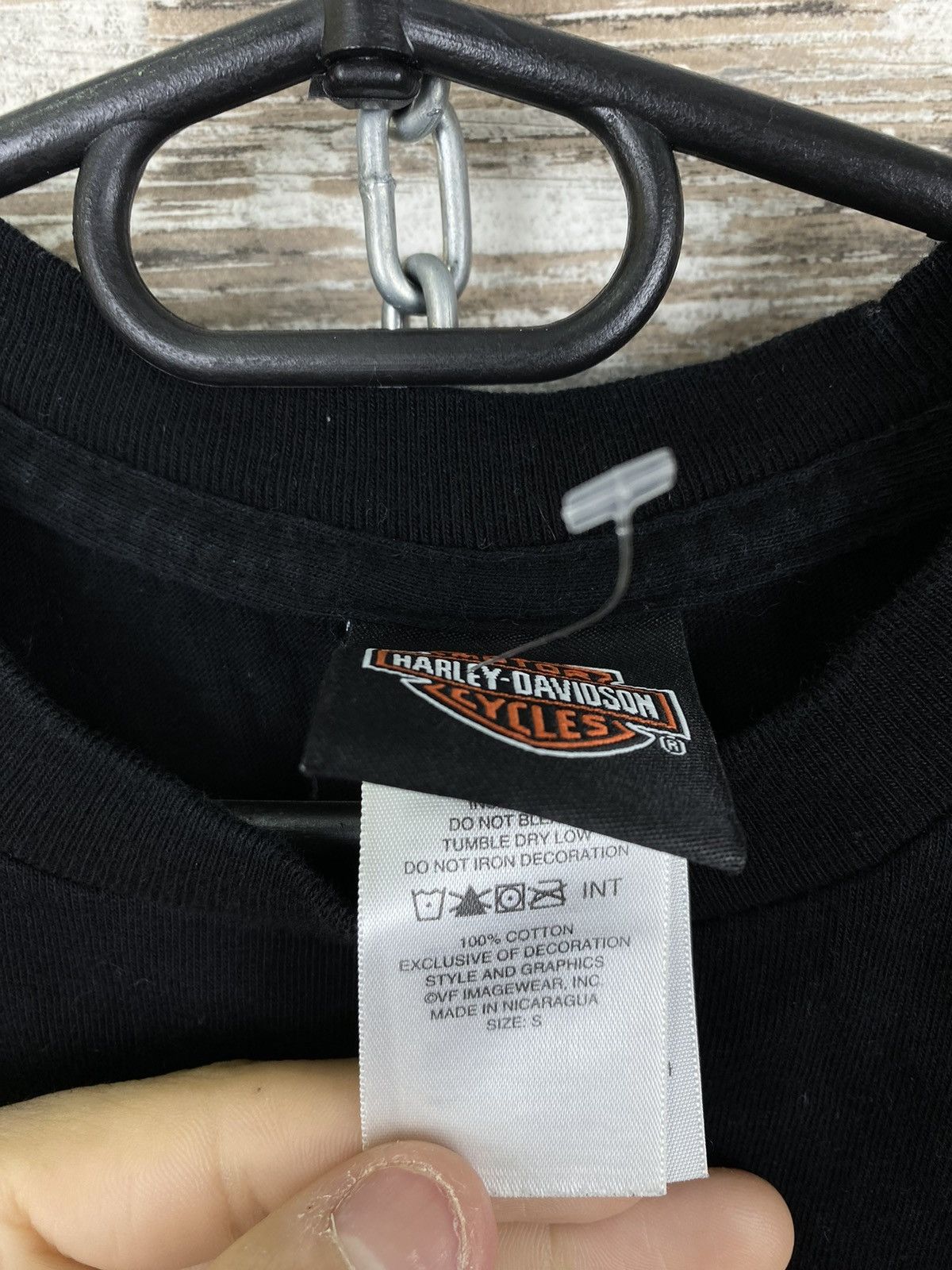 Harley Davidson × Vintage Mens Vintage Harley Davidson T Shirt rare tee y2k motor Size US S / EU 44-46 / 1 - 8 Thumbnail