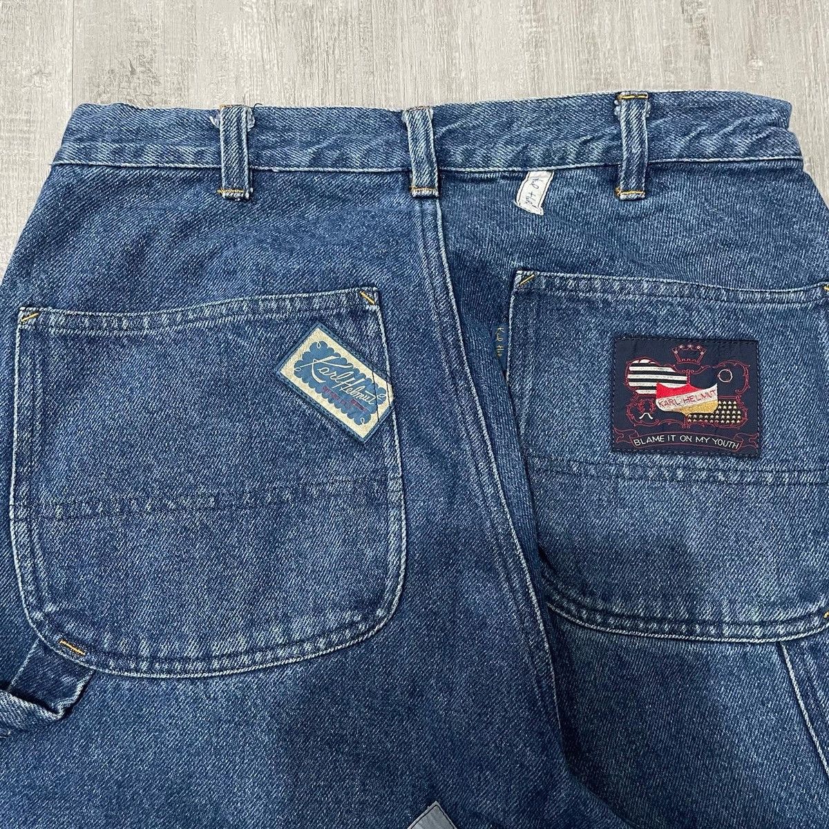 Hysteric Glamour Karl helmut carpeneter denim pants Size US 30 / EU 46 - 4 Thumbnail