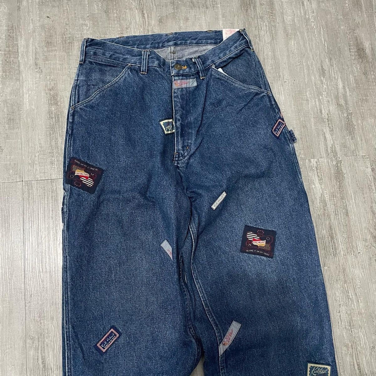 Hysteric Glamour Karl helmut carpeneter denim pants Size US 30 / EU 46 - 6 Thumbnail