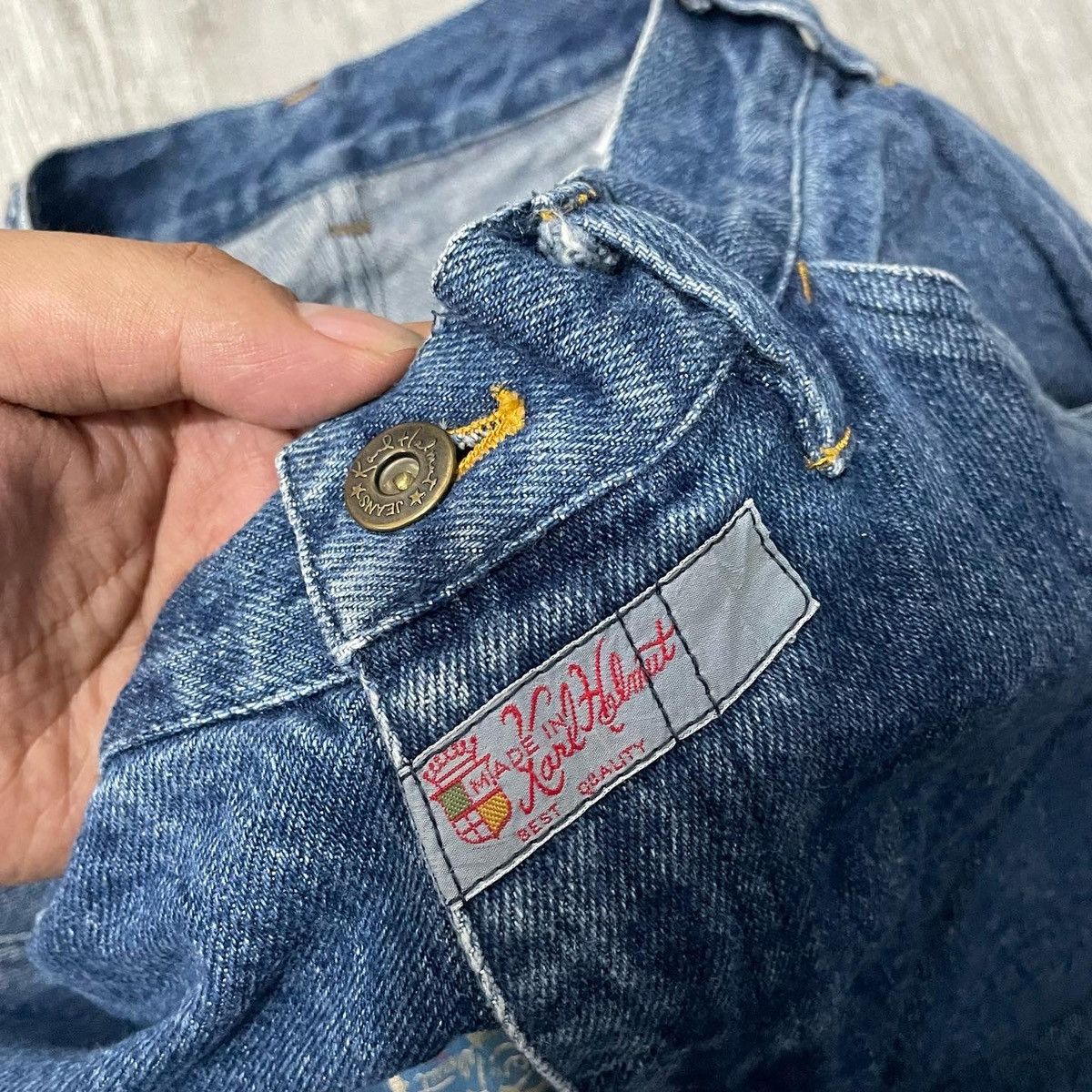 Hysteric Glamour Karl helmut carpeneter denim pants Size US 30 / EU 46 - 8 Thumbnail