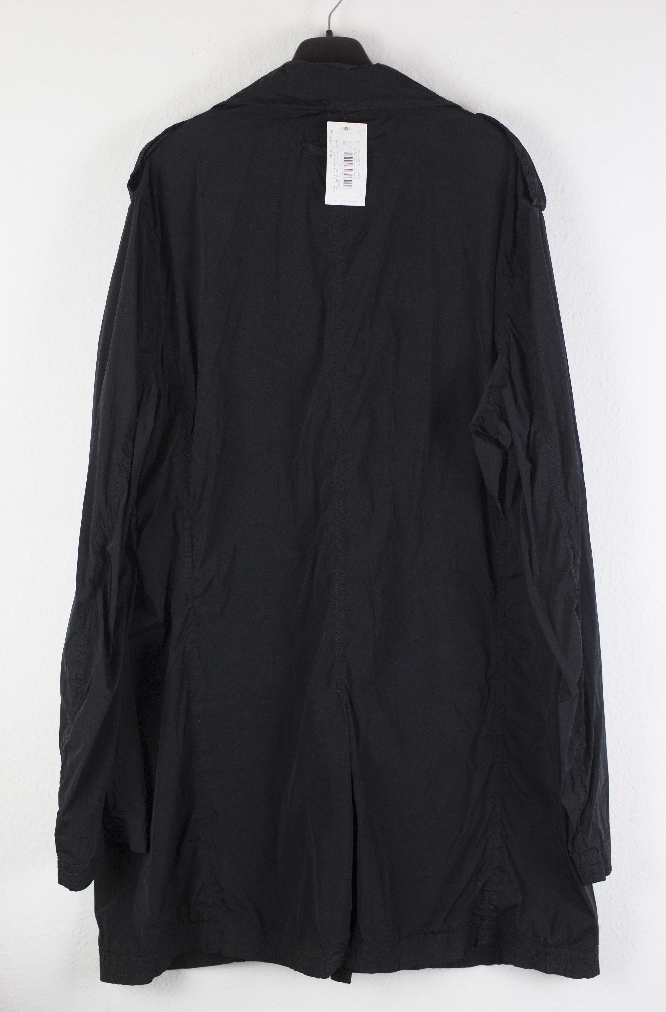 Armani New Armani Collezioni Raincoat Trench Coat Black Size 54 Size US L / EU 52-54 / 3 - 4 Thumbnail