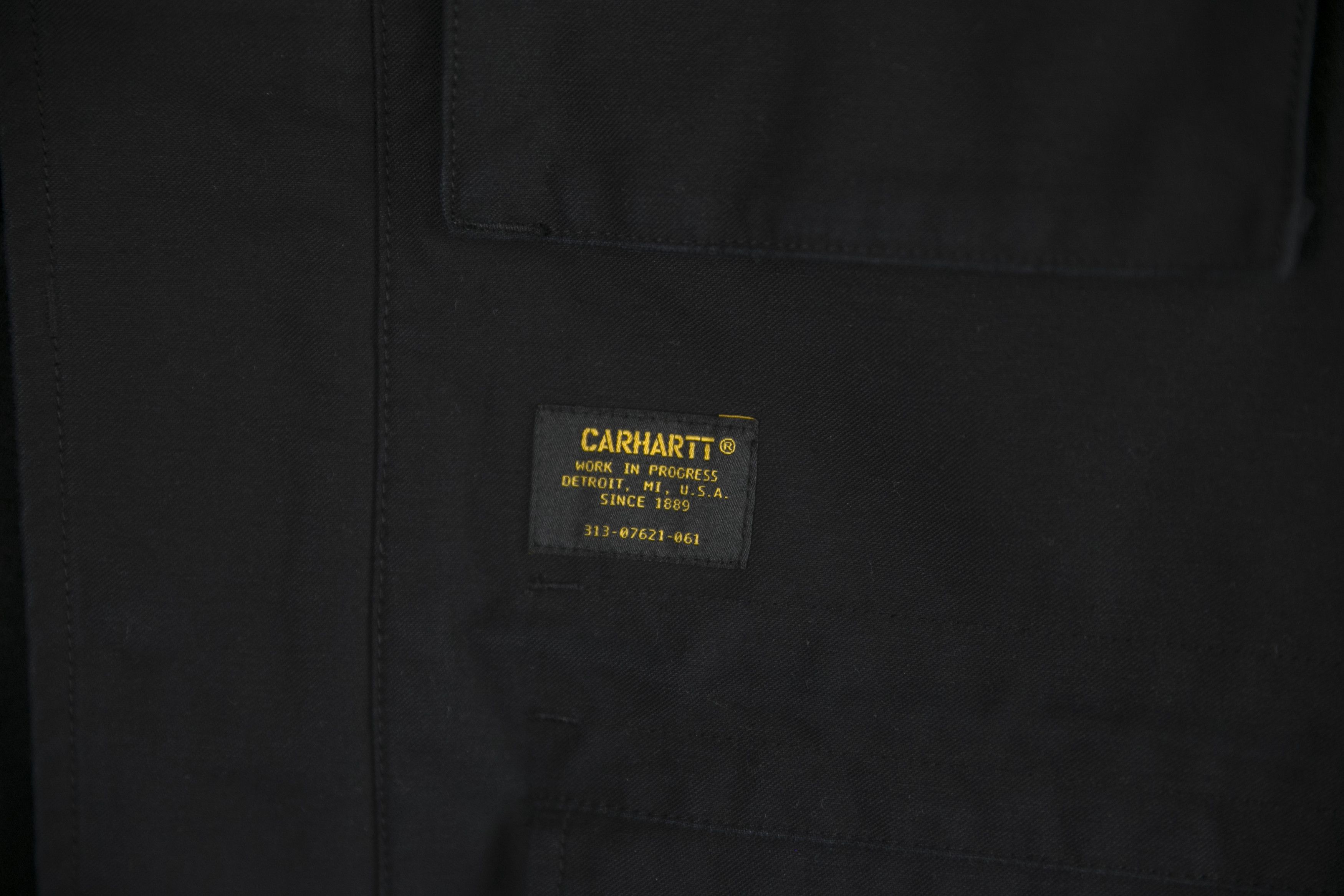 Carhartt Wip NWT Carhartt WIP UTILITY JACKET Black stone washed Size S Size US S / EU 44-46 / 1 - 2 Thumbnail