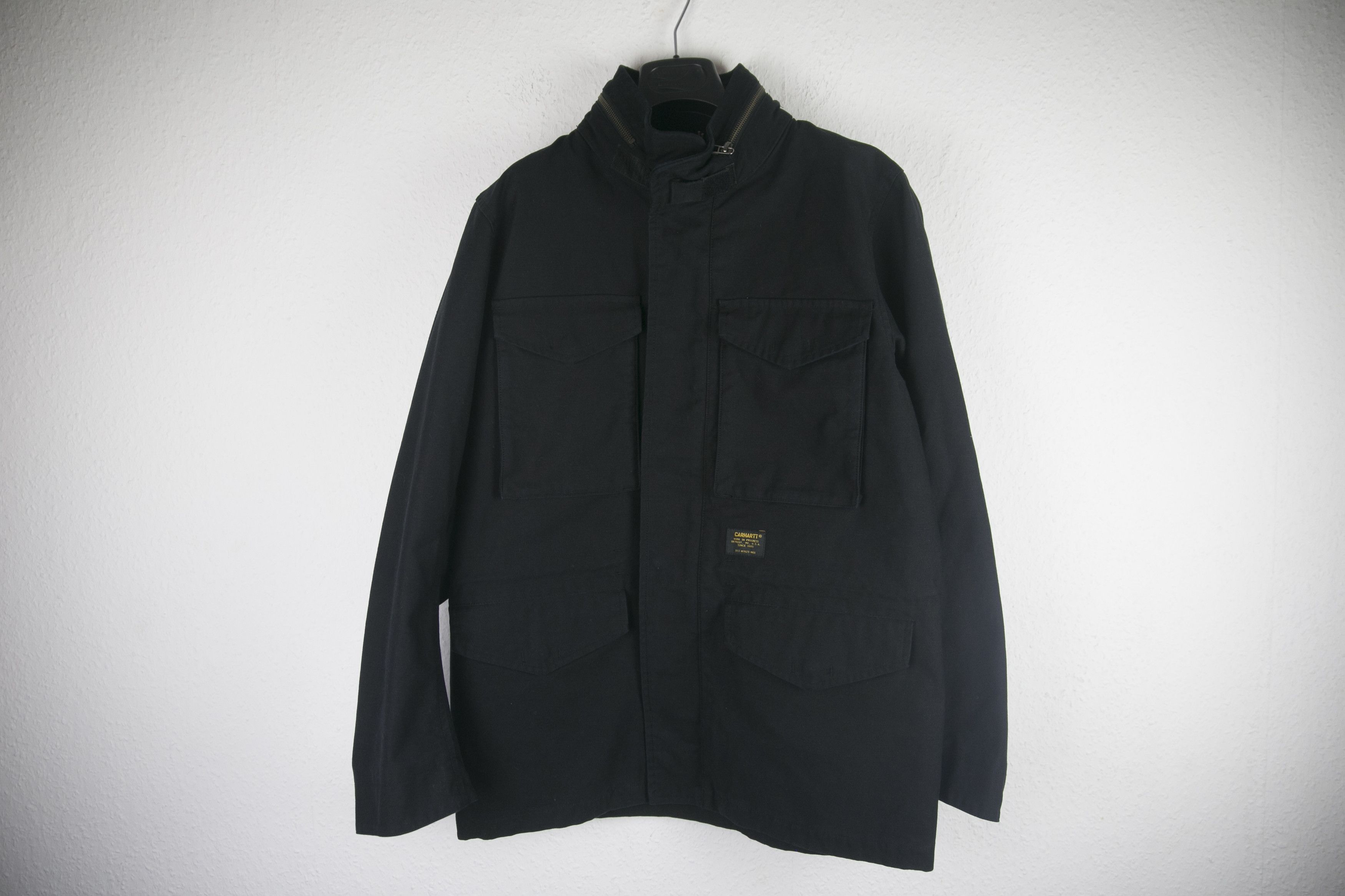 Carhartt Wip NWT Carhartt WIP UTILITY JACKET Black stone washed Size S Size US S / EU 44-46 / 1 - 1 Thumbnail