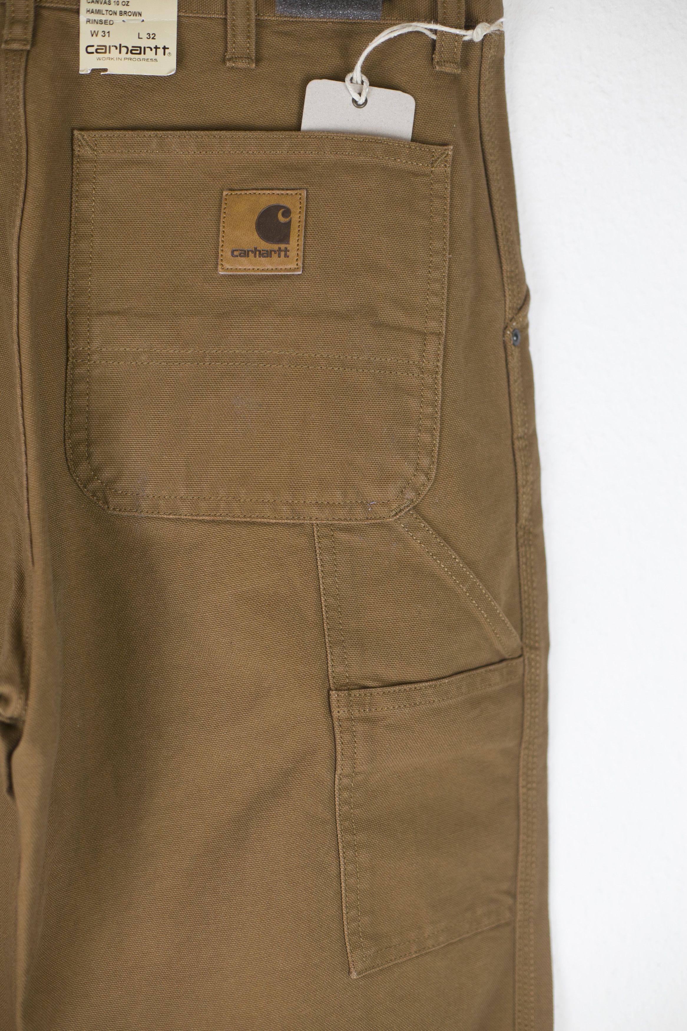 Carhartt Wip NWT Carhartt WIP SINGLE KNEE PANT Turner Brown W31 L32 Size US 31 - 2 Thumbnail