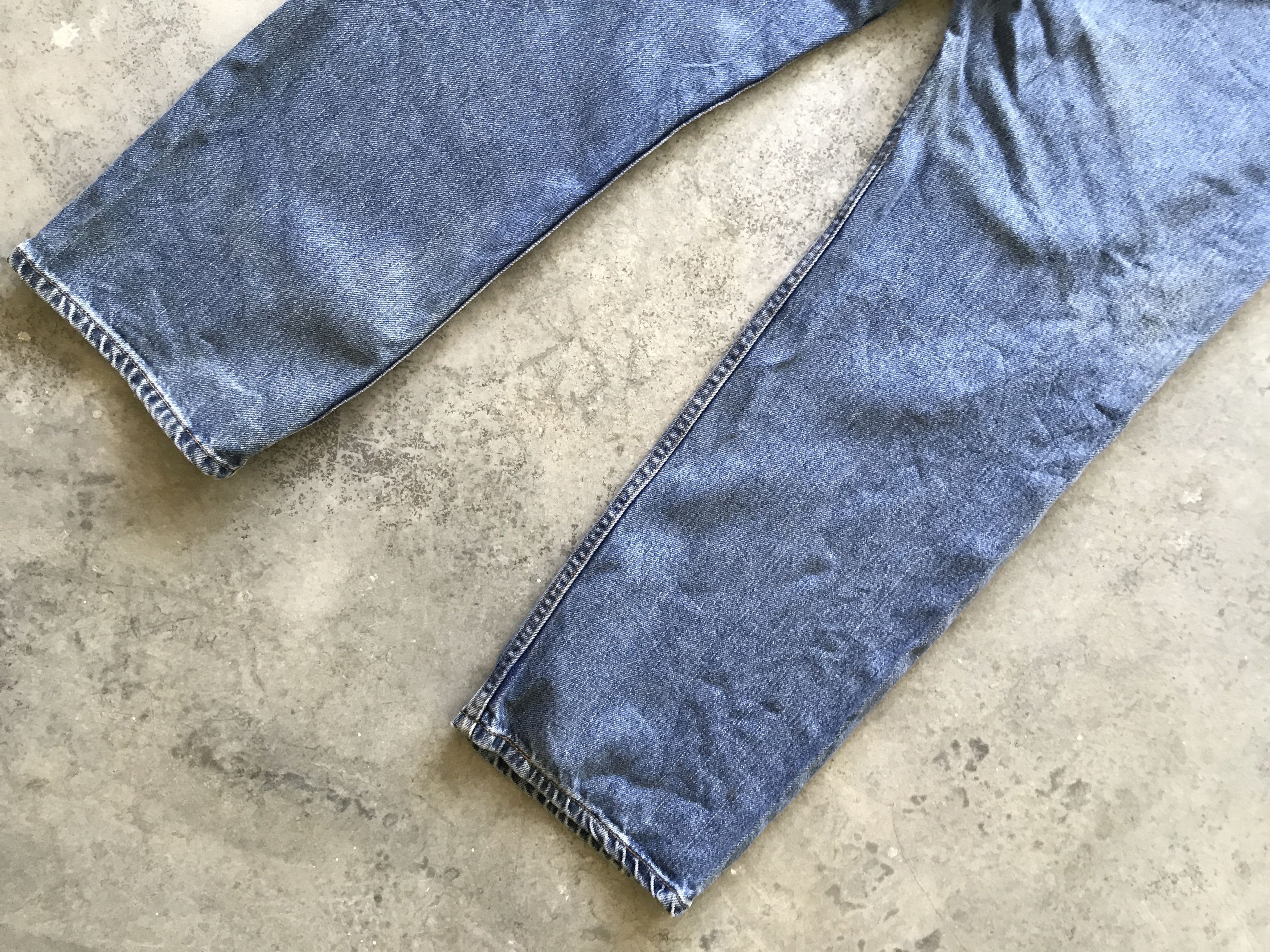 Levi's VLEV63 - Levis 505 Dirty Regular Jeans Size US 34 / EU 50 - 9 Thumbnail