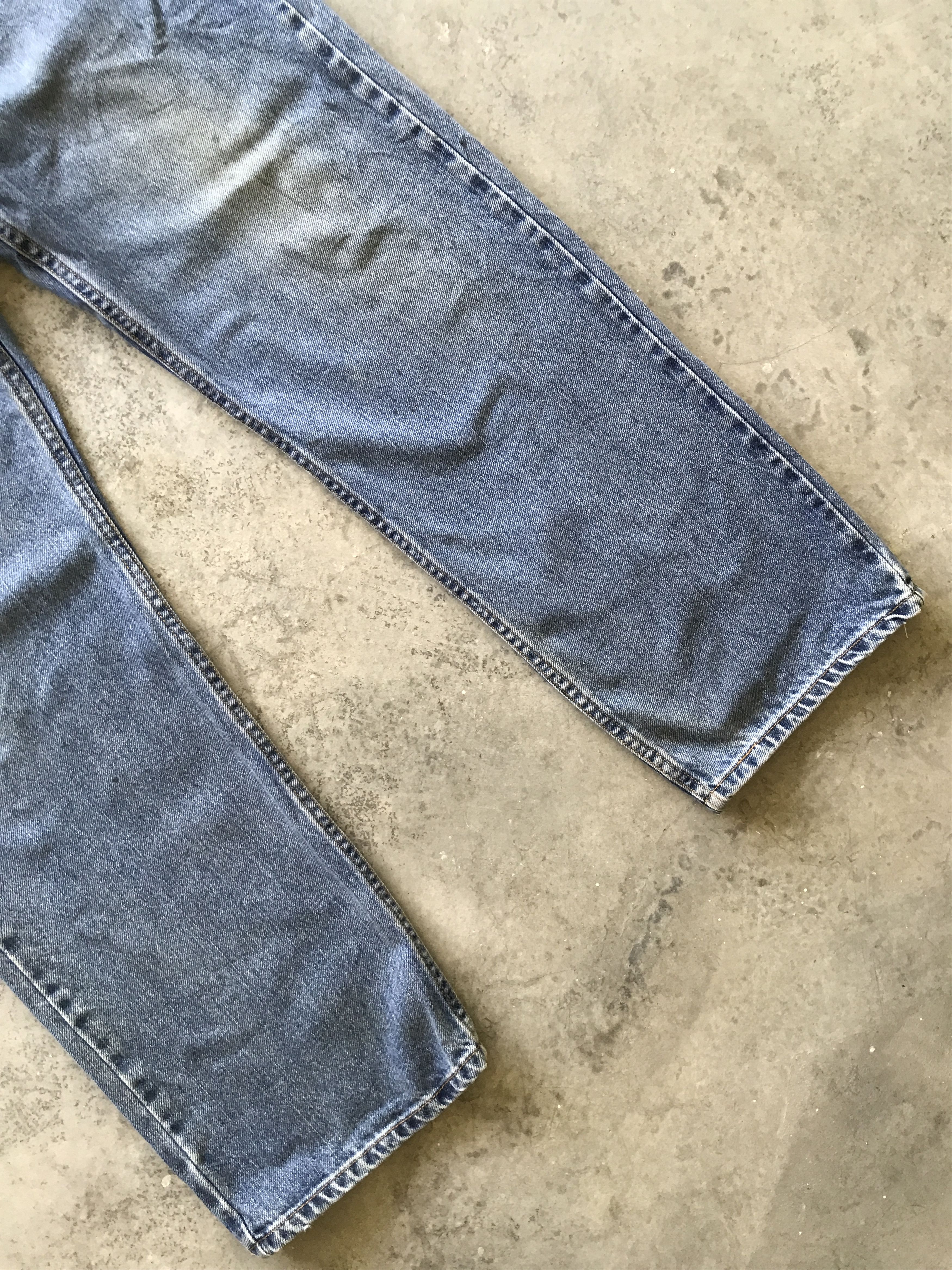 Levi's VLEV63 - Levis 505 Dirty Regular Jeans Size US 34 / EU 50 - 3 Thumbnail
