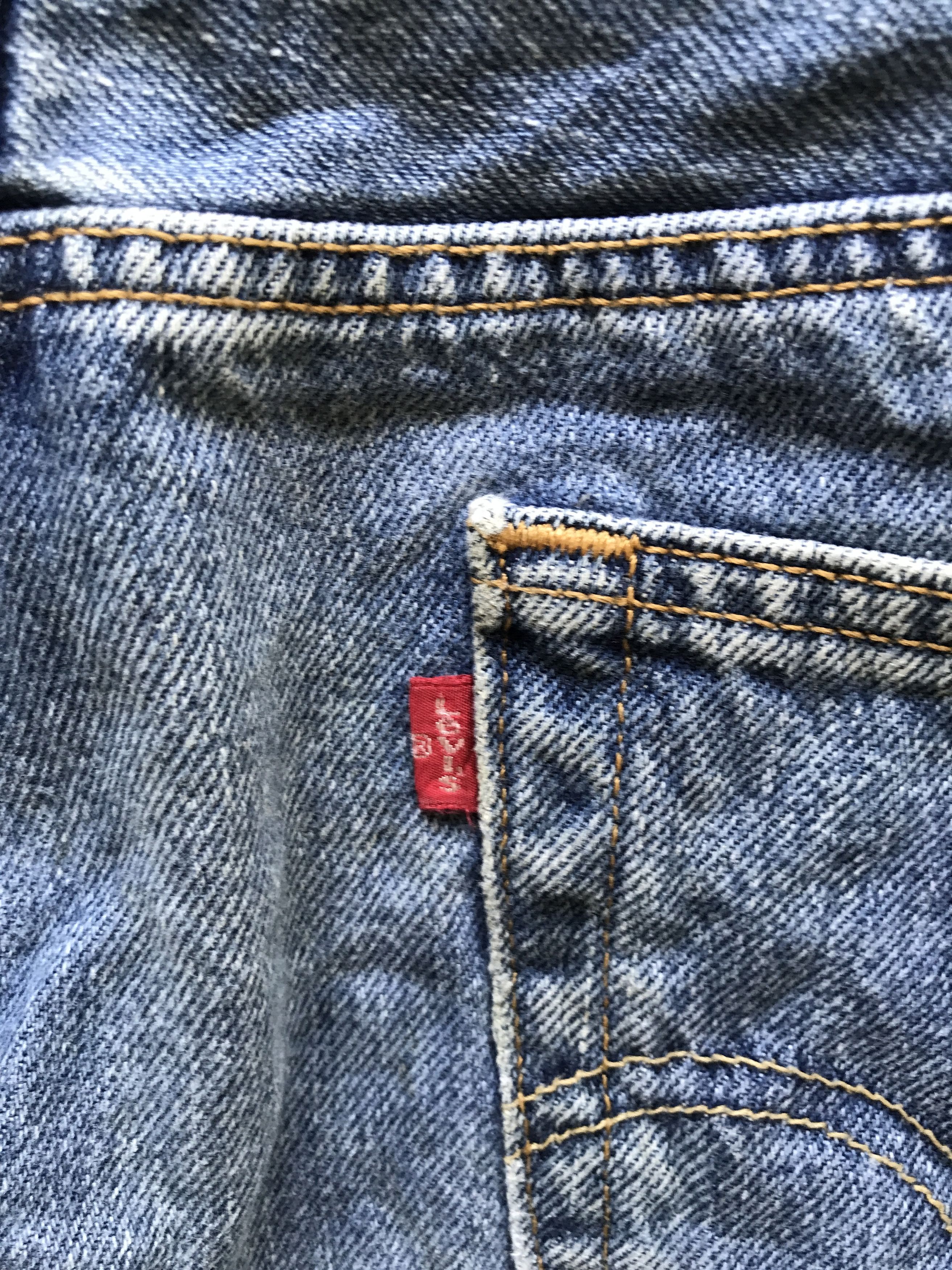 Levi's VLEV63 - Levis 505 Dirty Regular Jeans Size US 34 / EU 50 - 11 Thumbnail