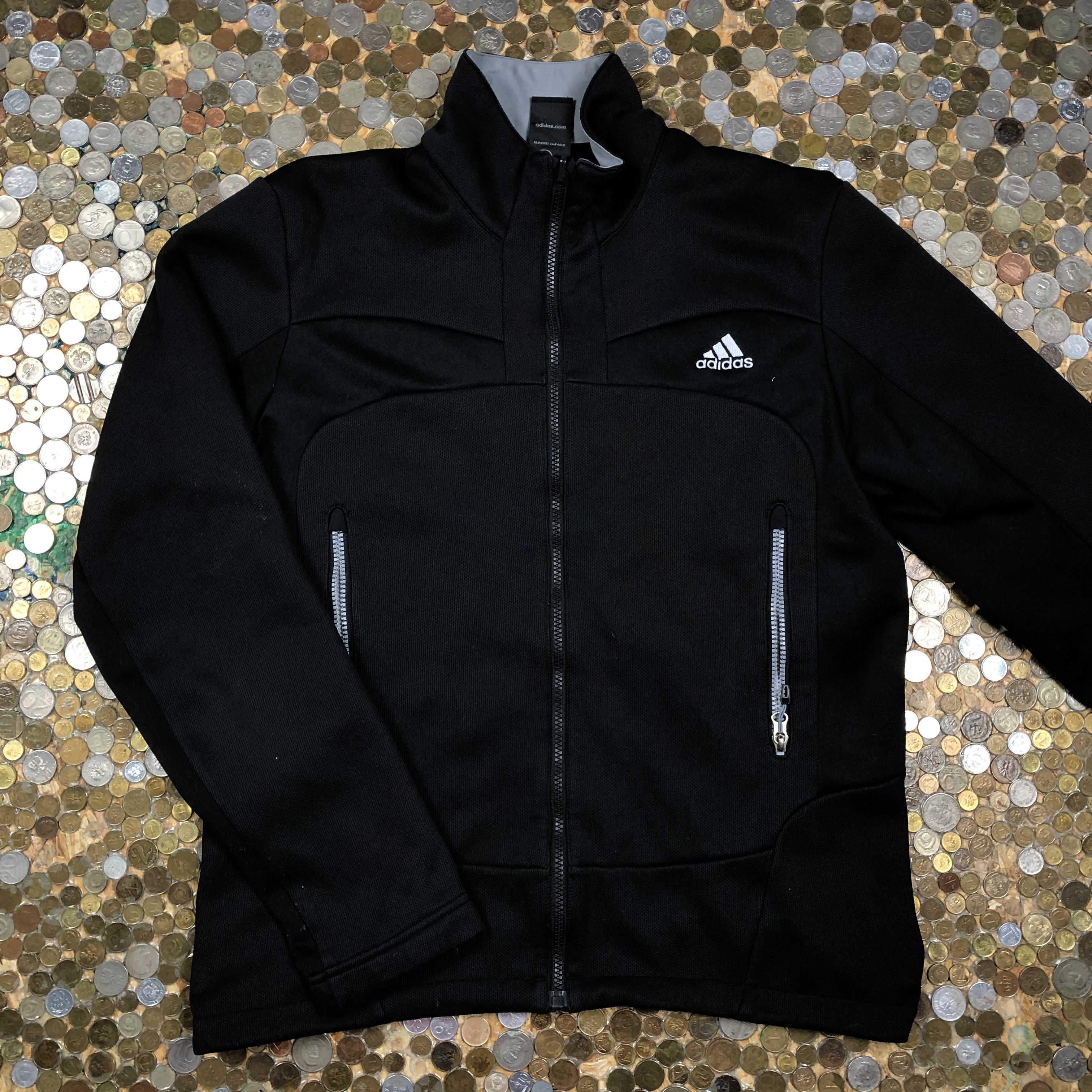 90'S Adidas collared half-zip sweatshirt, sweatshirt, men's size S, vintage / eaa501052
