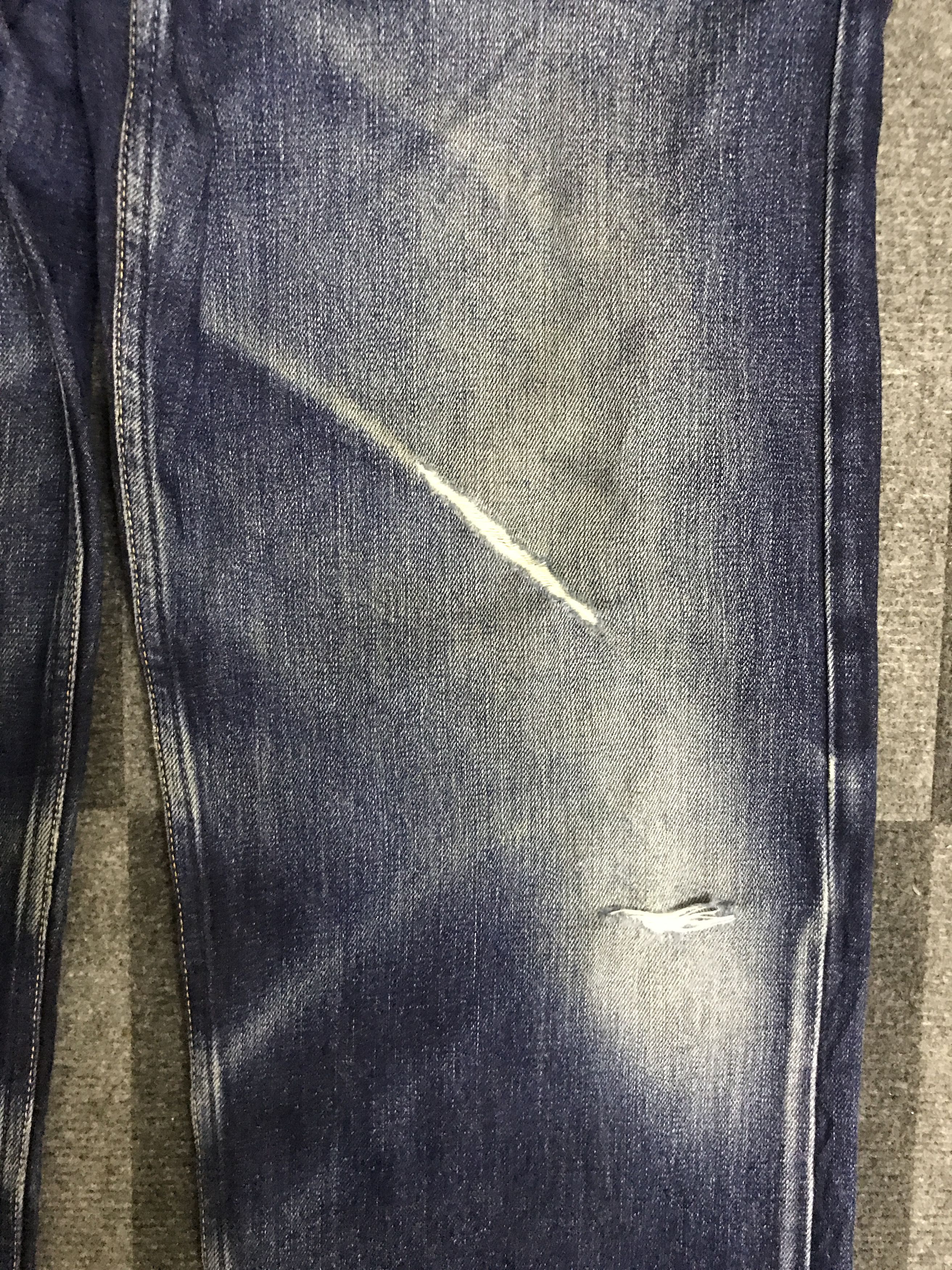 Levi's VLEV125-Levis 503 Blue wash Distressed Jeans Size US 35 - 5 Thumbnail