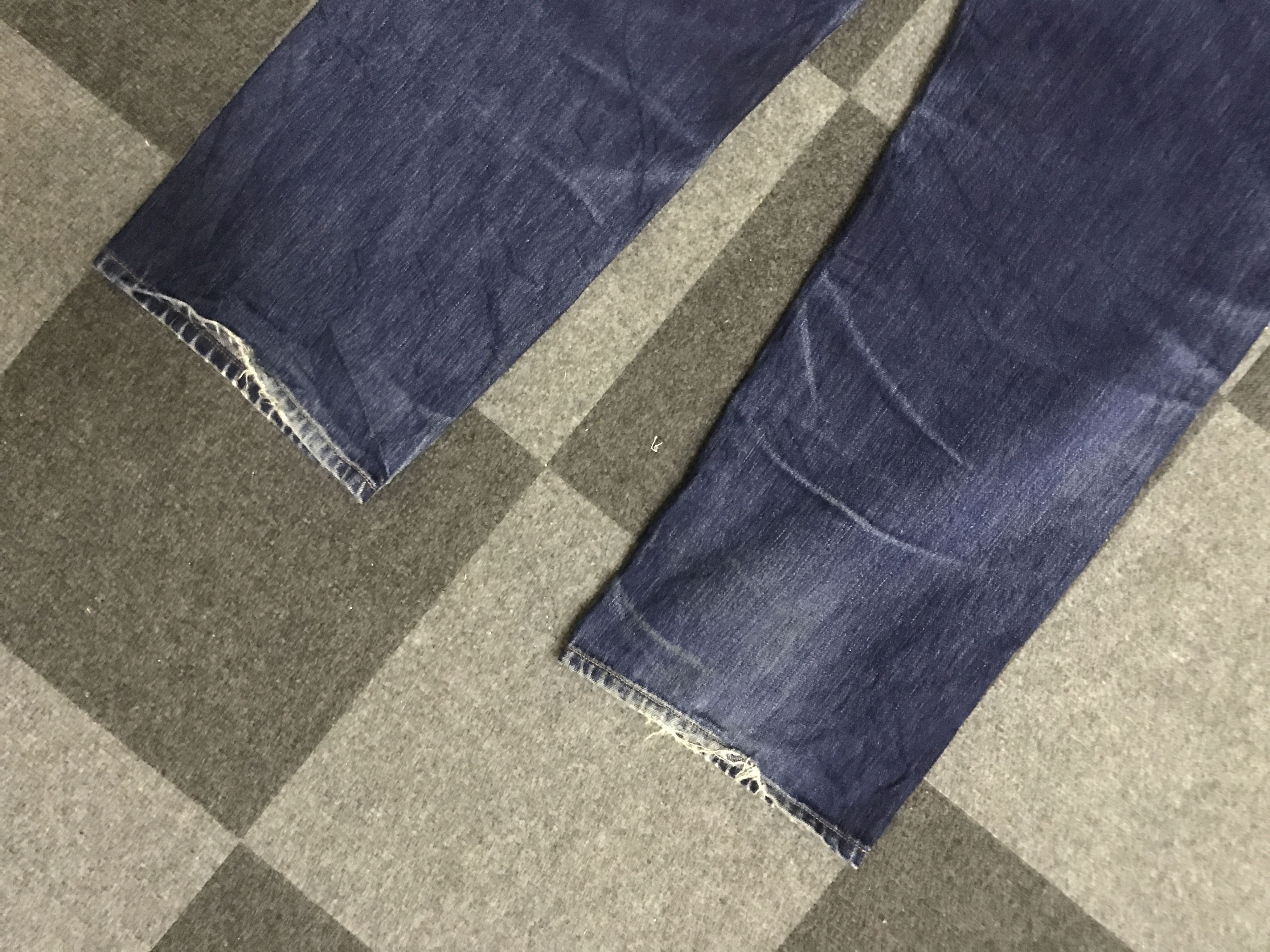 Levi's VLEV125-Levis 503 Blue wash Distressed Jeans Size US 35 - 13 Thumbnail
