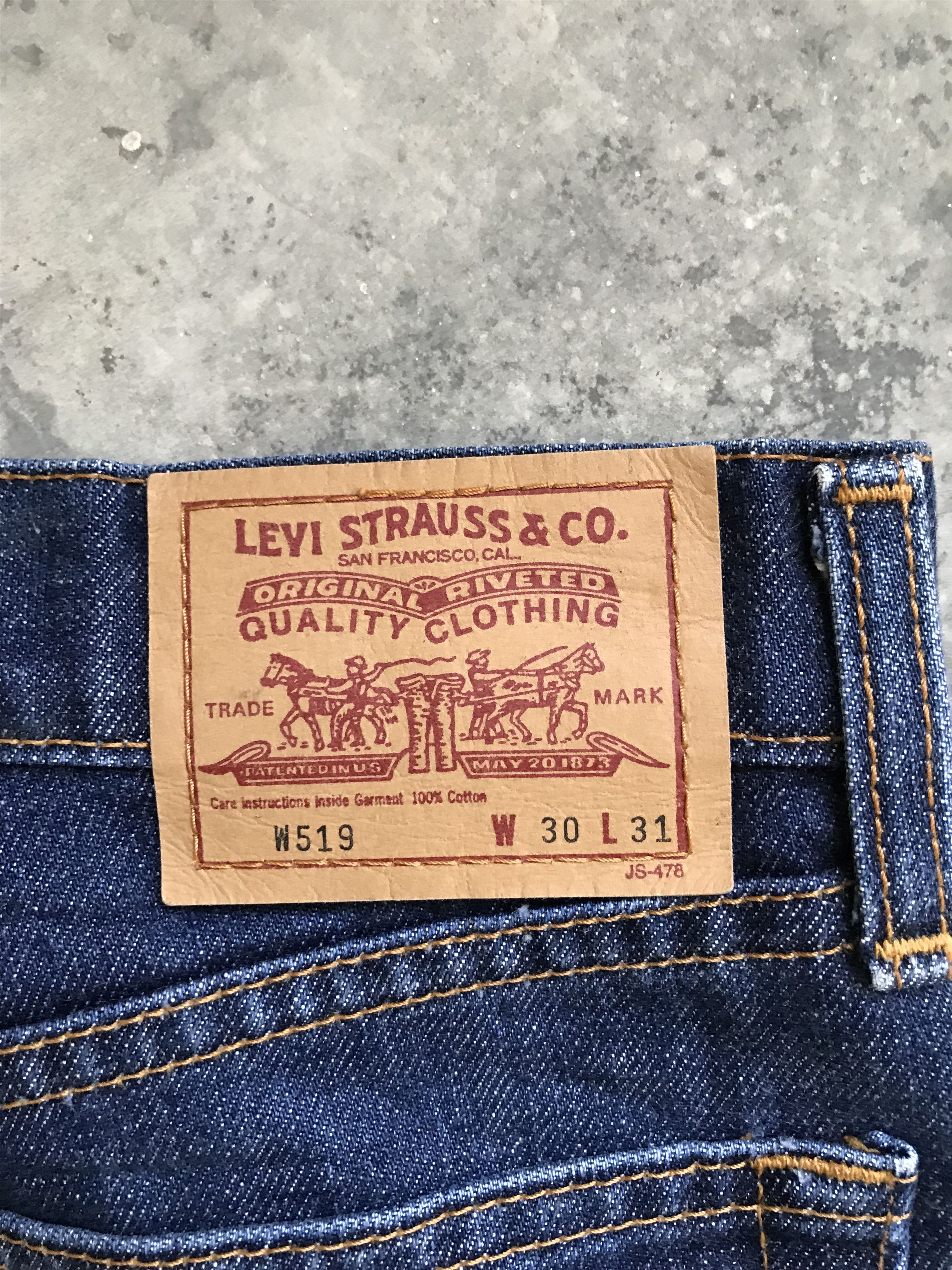 Levi's × Vintage VLEV38 - WOMEN!Vintage Levis 519 denim Size 29" - 13 Thumbnail