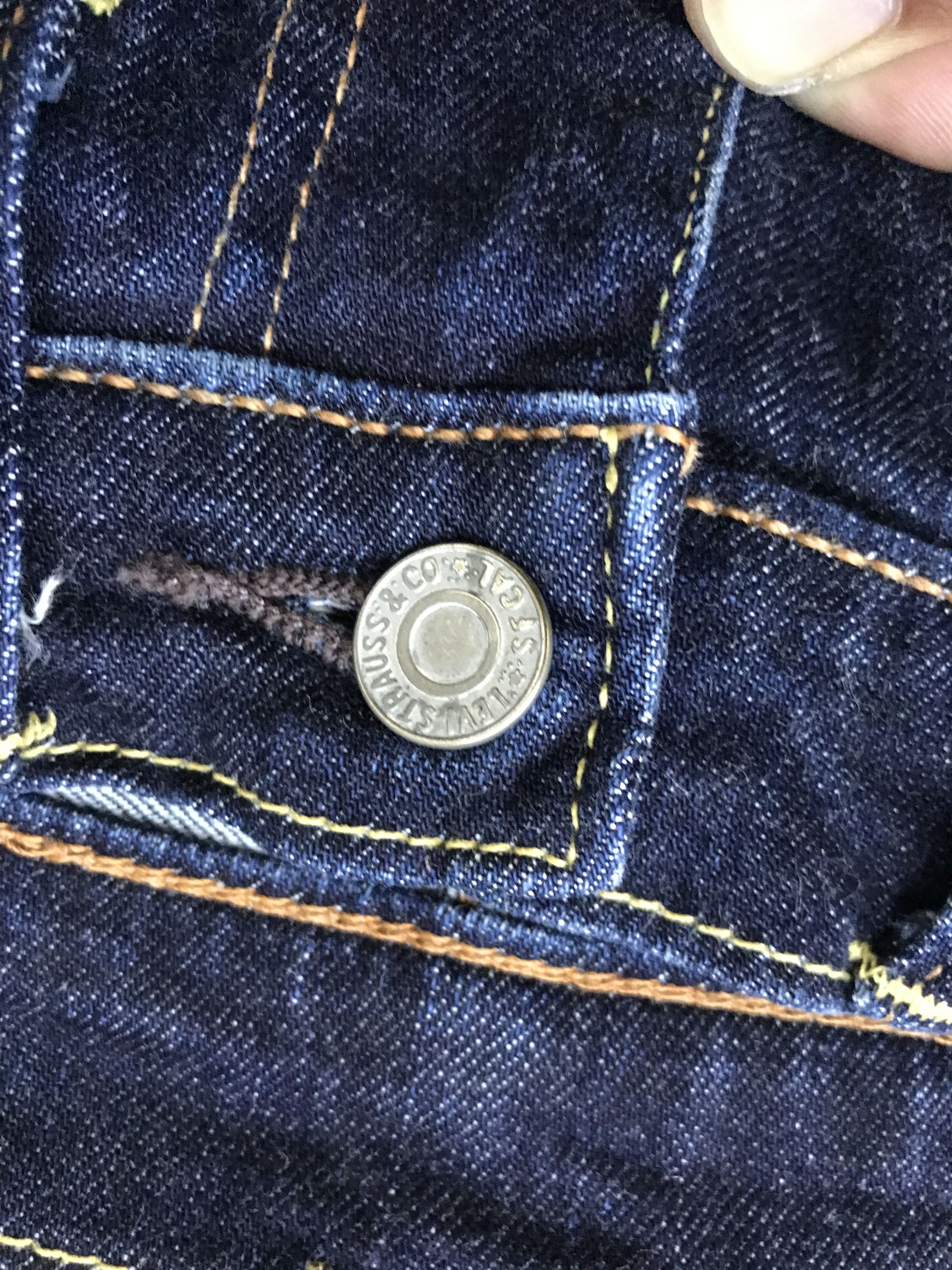 Levi's × Levi's Vintage Clothing VLEV48 - Levis 511 Dark Blue Skinny Jeans Size US 27 - 4 Thumbnail