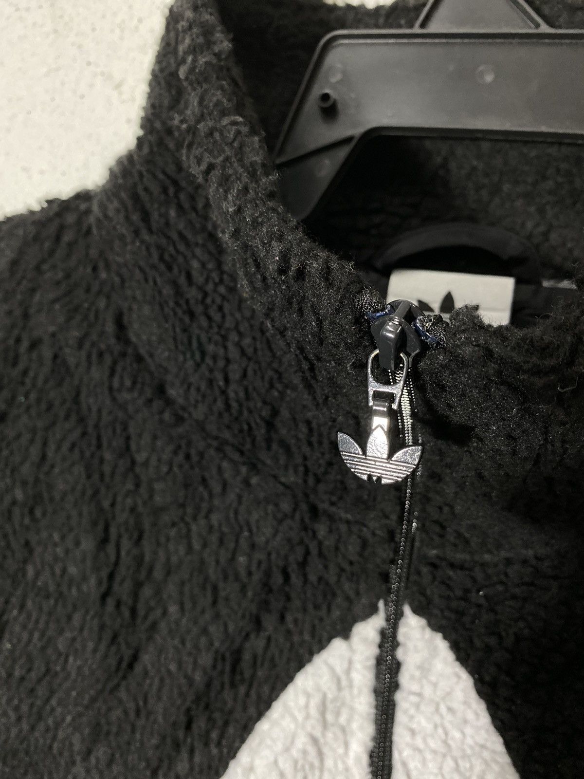 Adidas × Japanese Brand adidas trefoil sherpa big logo jacket Size US XXL / EU 58 / 5 - 3 Thumbnail