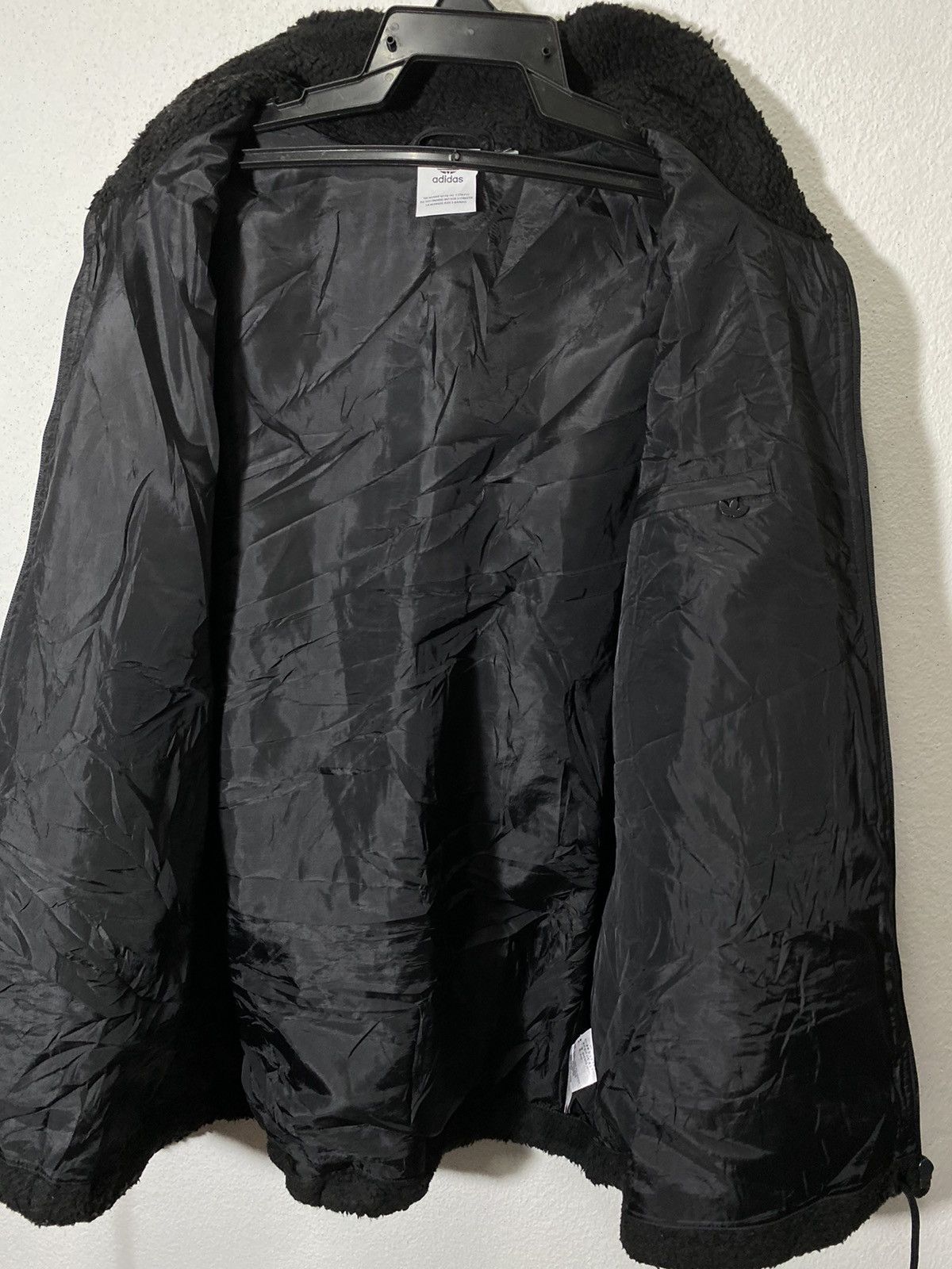 Adidas × Japanese Brand adidas trefoil sherpa big logo jacket Size US XXL / EU 58 / 5 - 10 Thumbnail