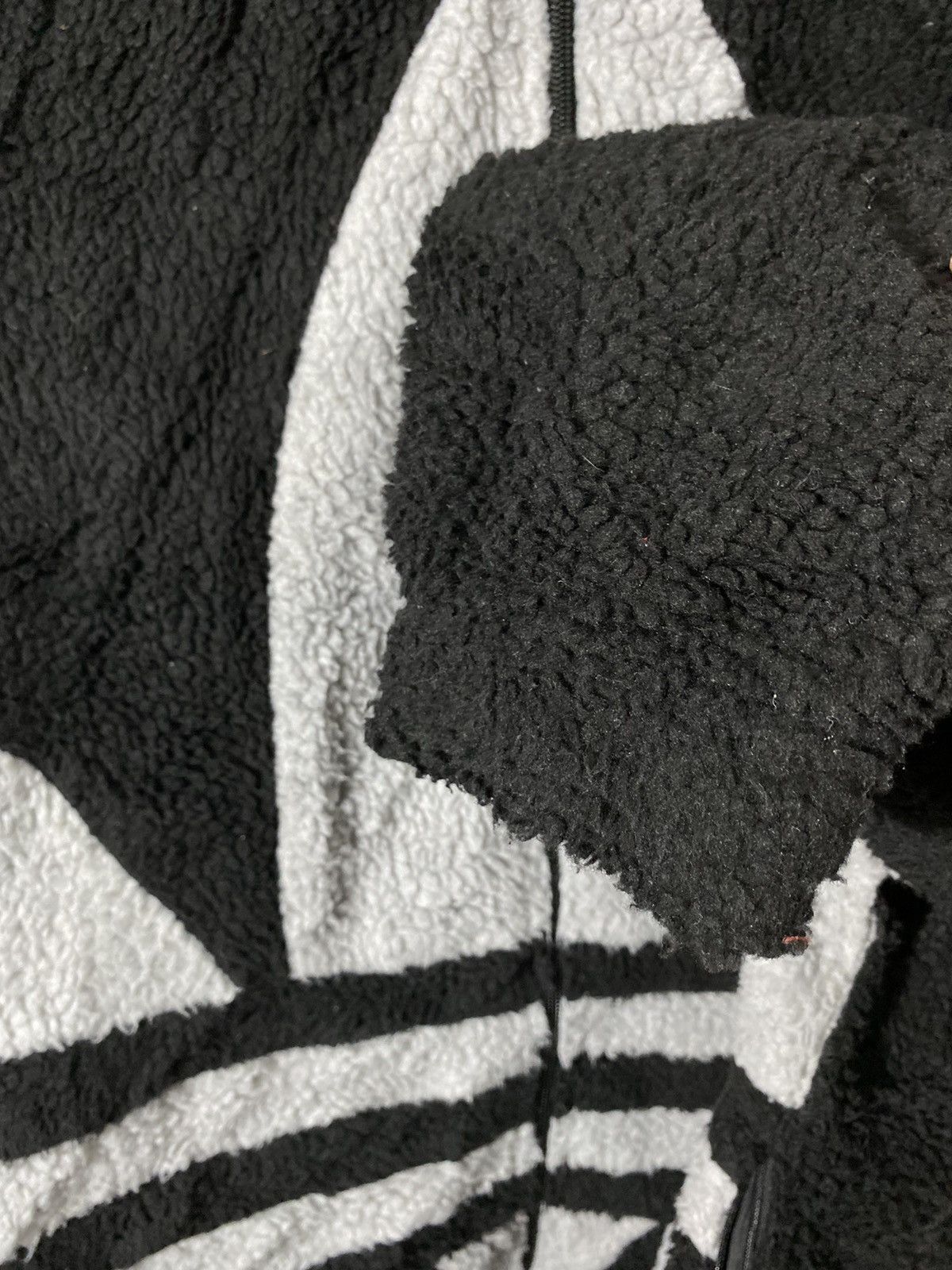 Adidas × Japanese Brand adidas trefoil sherpa big logo jacket Size US XXL / EU 58 / 5 - 8 Thumbnail