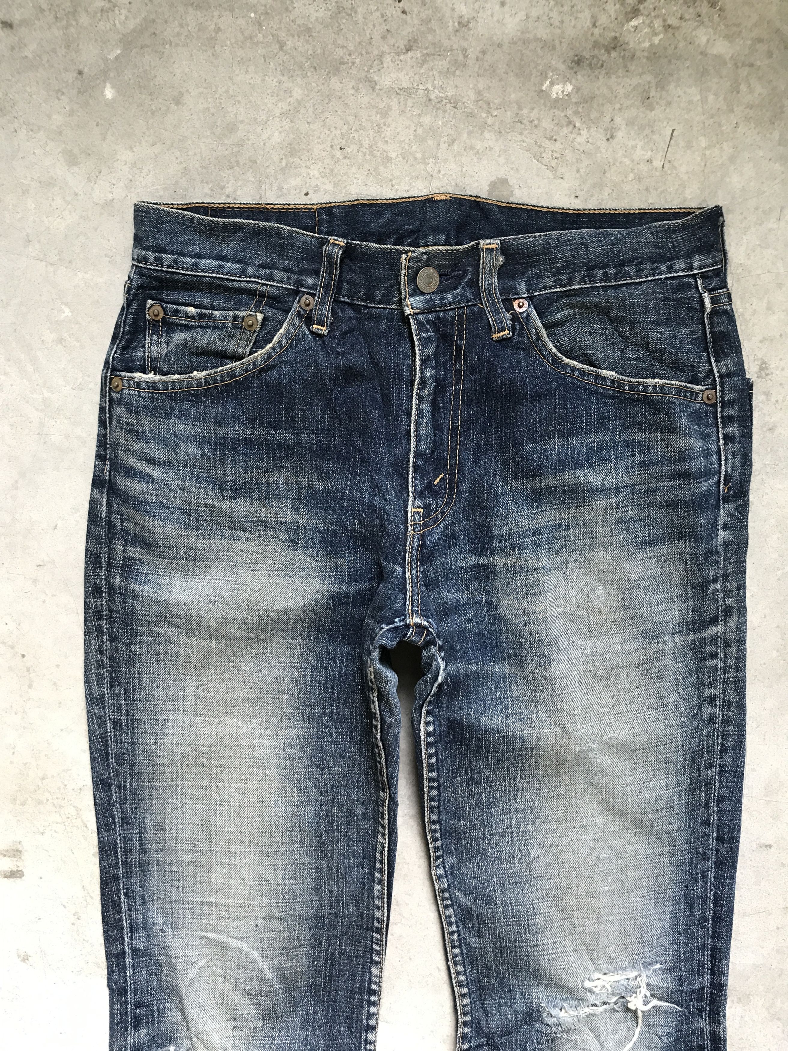 Levi's VLEV40 - Vtg Levis 517 Kurt Cobain Distressed Denim Size US 30 / EU 46 - 7 Thumbnail
