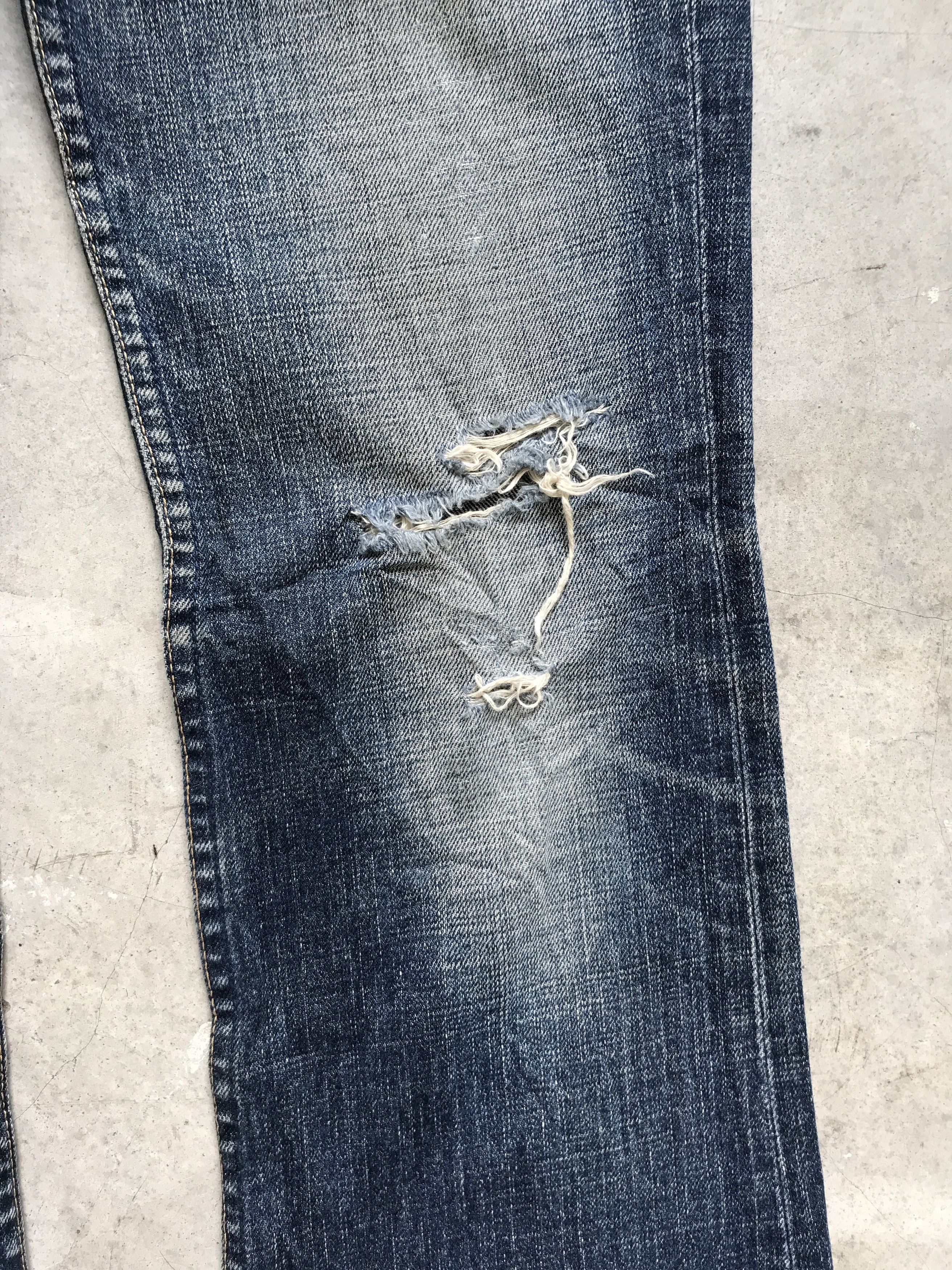 Levi's VLEV40 - Vtg Levis 517 Kurt Cobain Distressed Denim Size US 30 / EU 46 - 5 Thumbnail