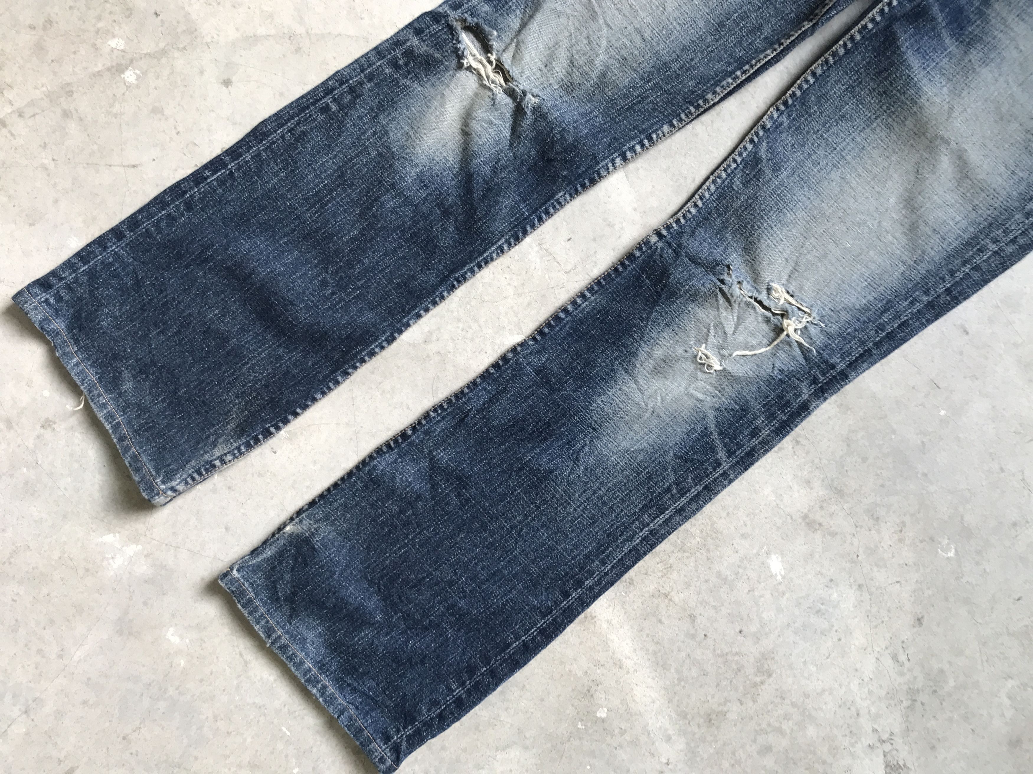 Levi's VLEV40 - Vtg Levis 517 Kurt Cobain Distressed Denim Size US 30 / EU 46 - 3 Thumbnail