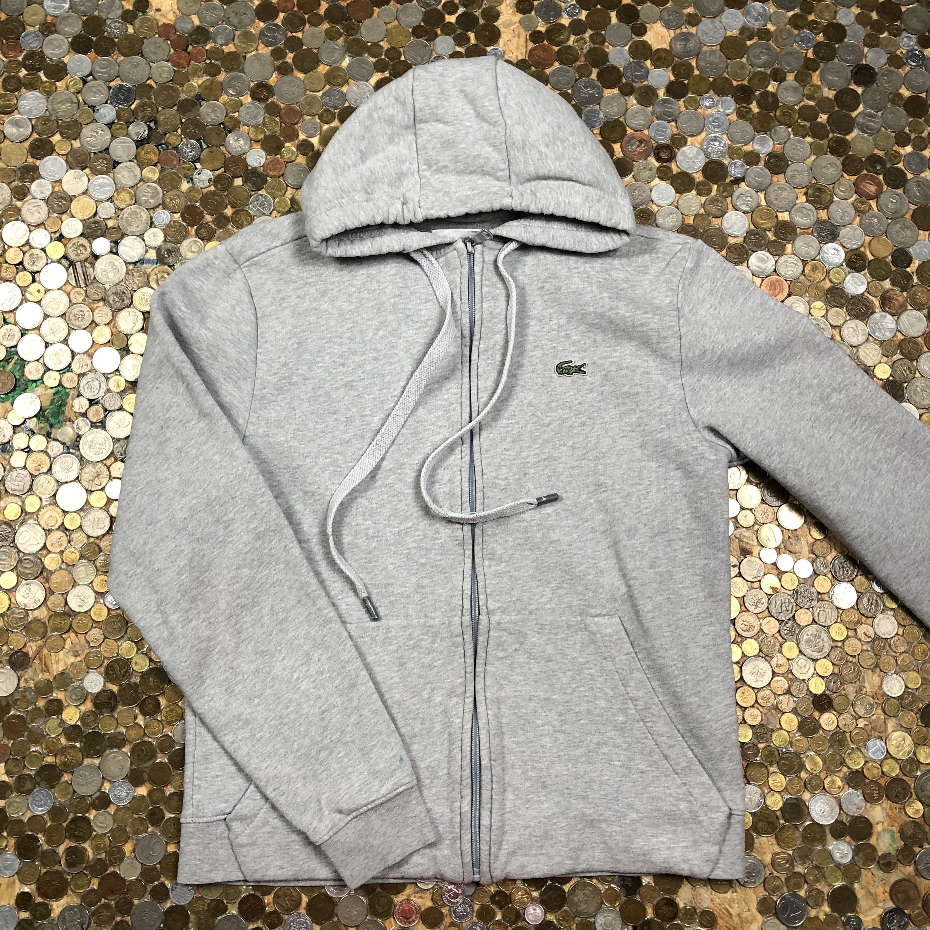Lacoste Lacoste zip hoodie Basic Mini Logo Size US S / EU 44-46 / 1 - 1 Thumbnail