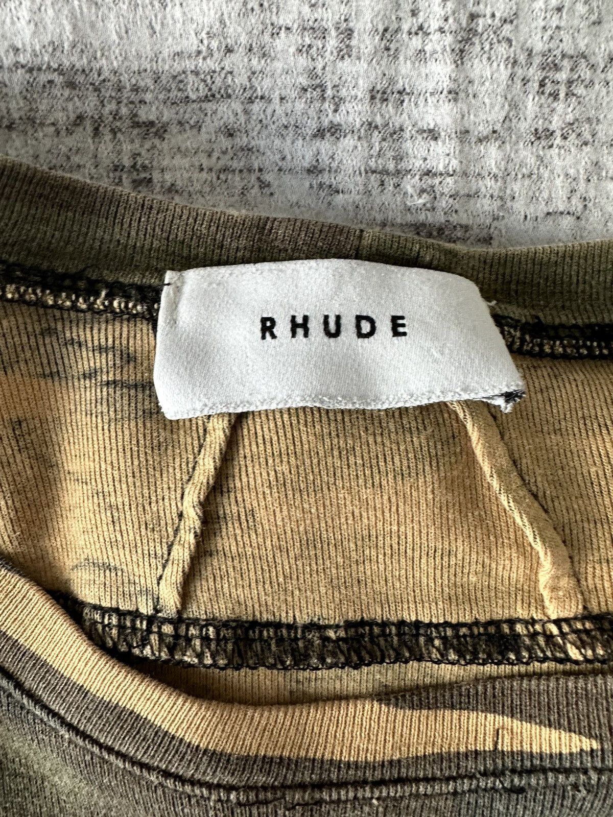 Rhude Long Sleeved Camouflage T-Shirt Size US S / EU 44-46 / 1 - 2 Thumbnail