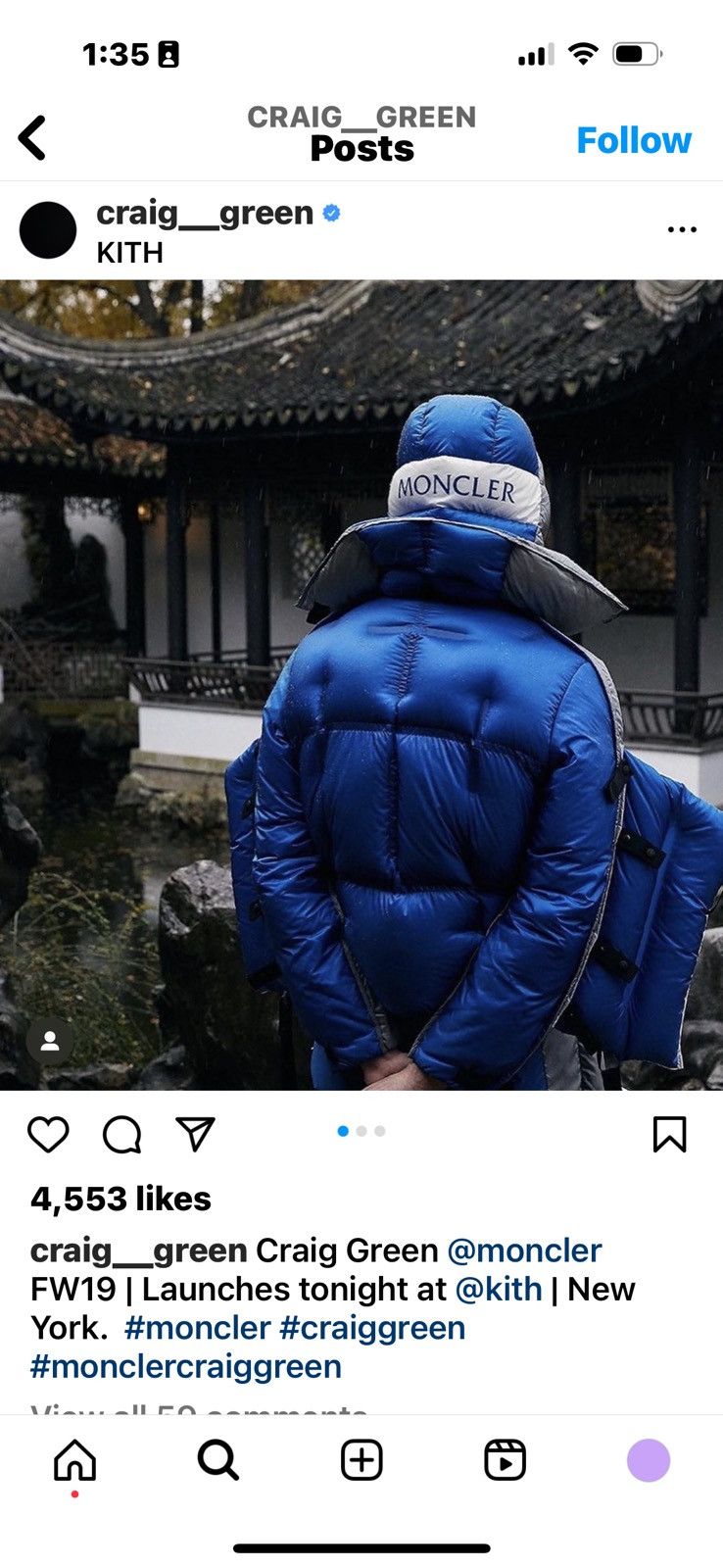 Craig Green × Moncler Moncler Craig Green Puffer Jacket Size US L / EU 52-54 / 3 - 15 Thumbnail