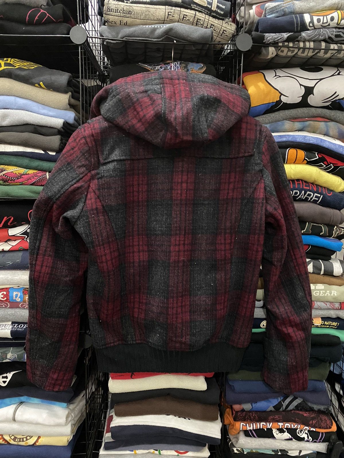 BIGI × Flannel Men’s Bigi first Duffle Heavy Jacket Size US S / EU 44-46 / 1 - 4 Thumbnail