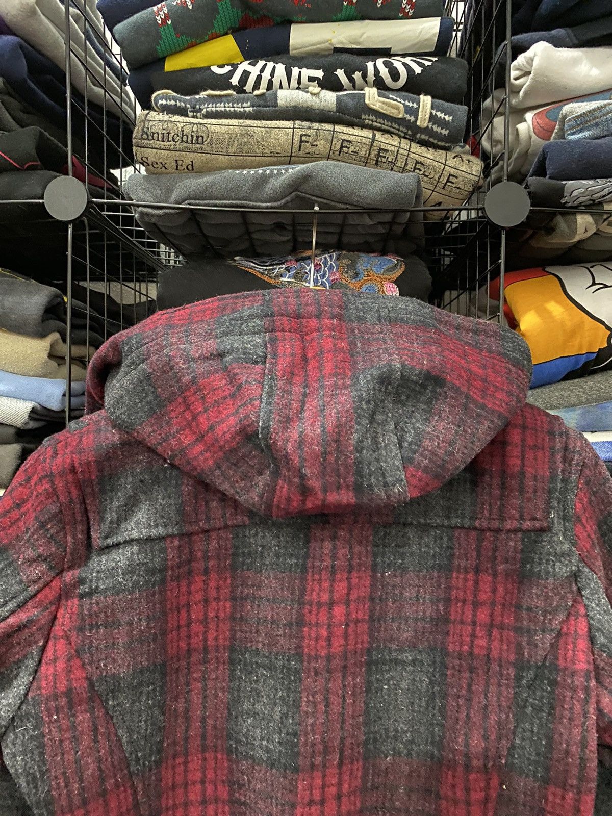 BIGI × Flannel Men’s Bigi first Duffle Heavy Jacket Size US S / EU 44-46 / 1 - 7 Thumbnail