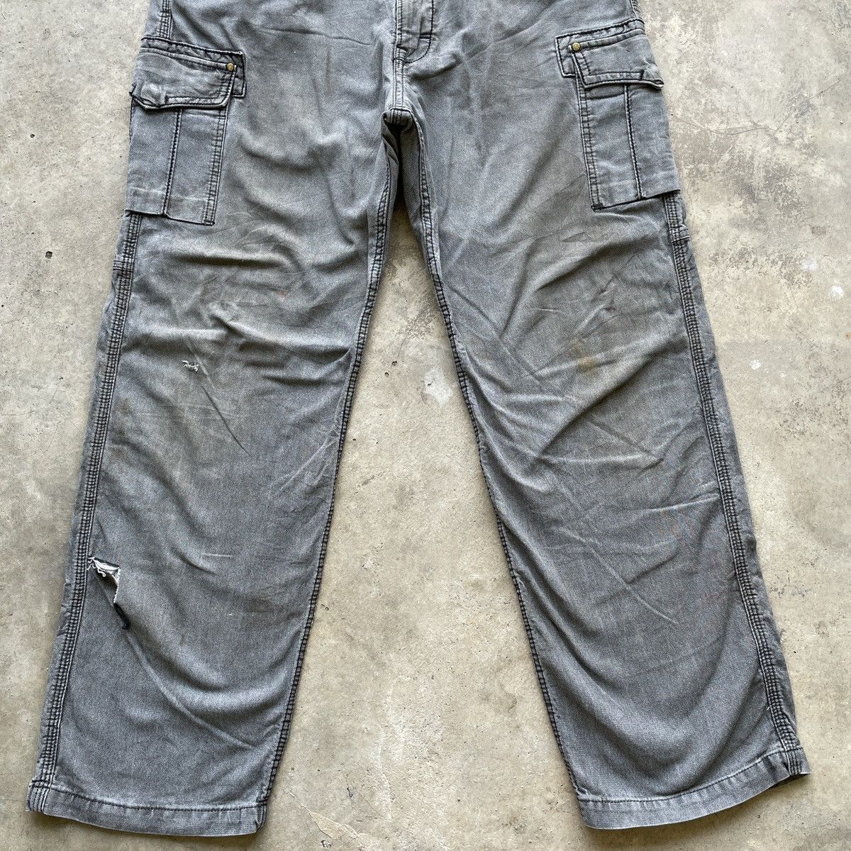 Japanese Brand Vintage Evenriver Dirty 7 Pocket Tactical Cargo Pants Size US 38 / EU 54 - 5 Thumbnail