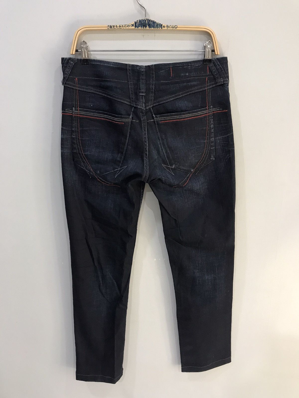 Designer × Marithe + Francois Girbaud MFG Stretchable Skinny Rare Dope Soft Denim Size US 33 - 9 Thumbnail