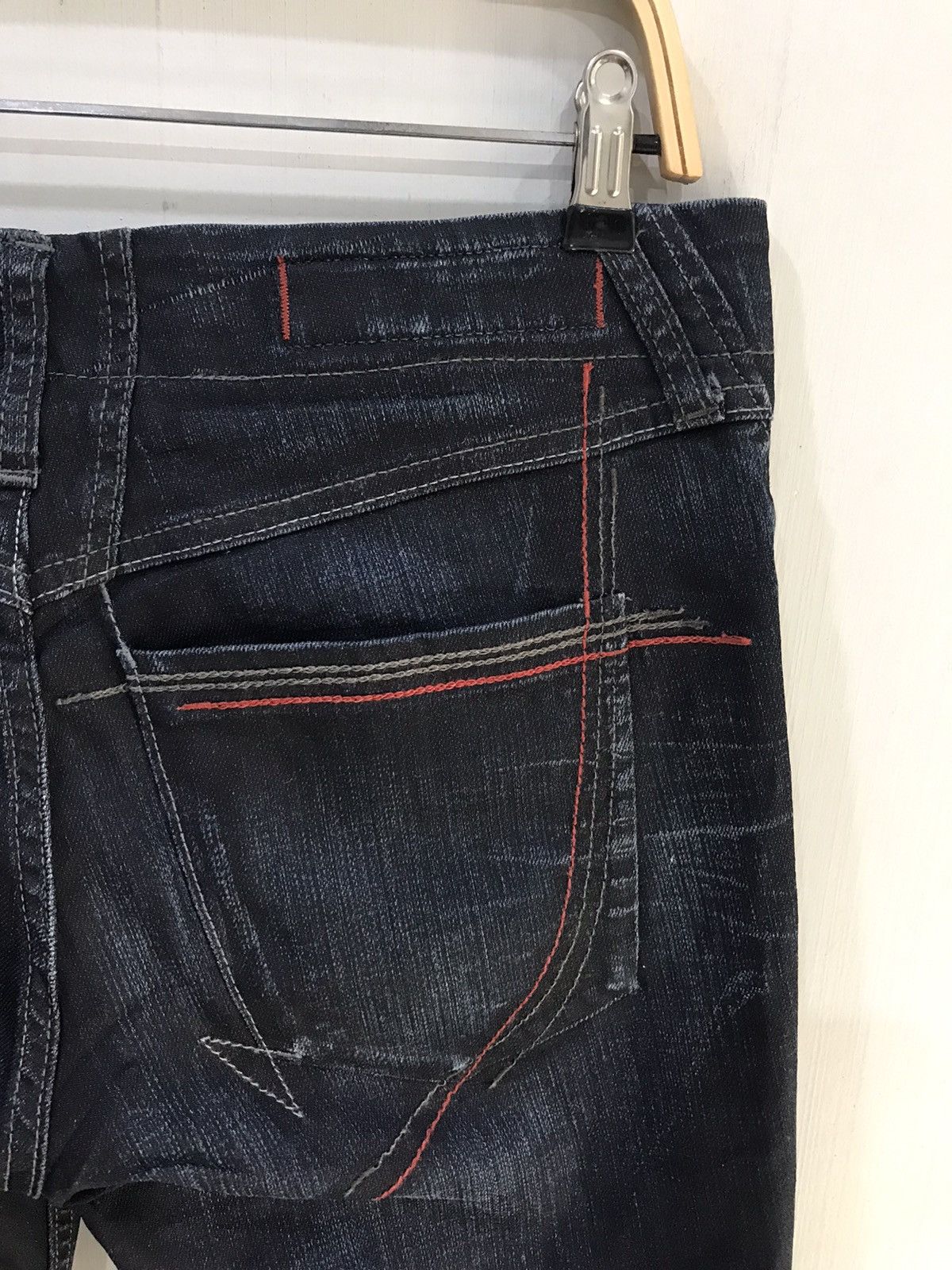 Designer × Marithe + Francois Girbaud MFG Stretchable Skinny Rare Dope Soft Denim Size US 33 - 10 Thumbnail