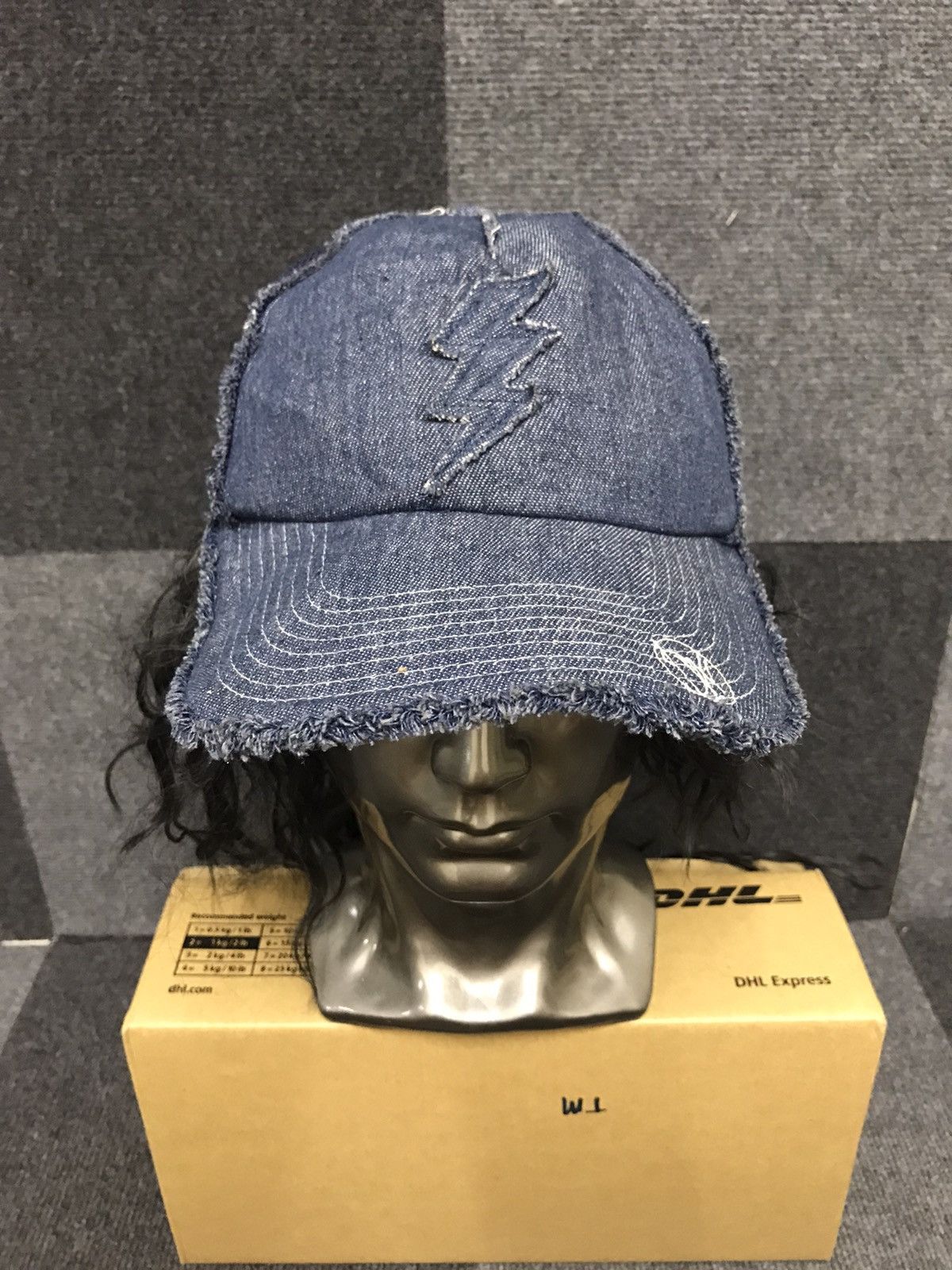 Japanese Brand DOWBL Japan Lighting Bold Thumder Patch Trucker Size ONE SIZE - 4 Thumbnail