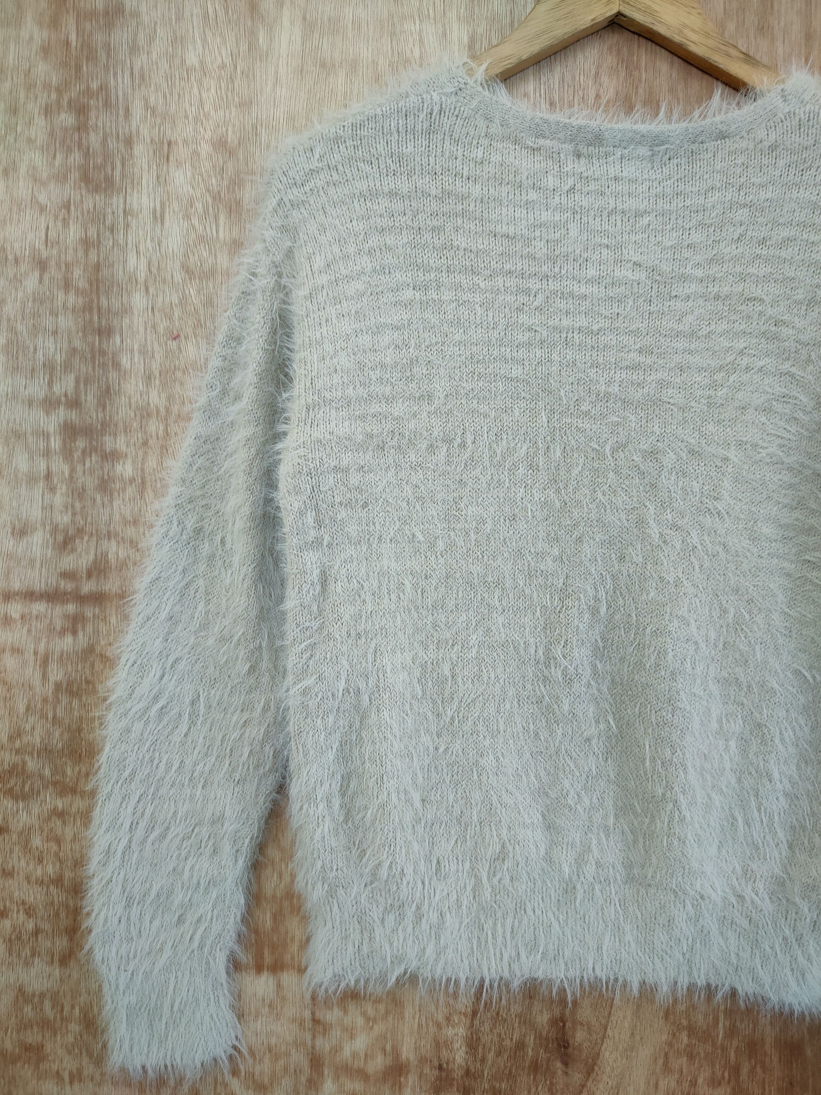 Homespun Knitwear DL Terrasse Te Chichi mohair soft fur knitwear shag #46-450 Size US XS / EU 42 / 0 - 8 Thumbnail