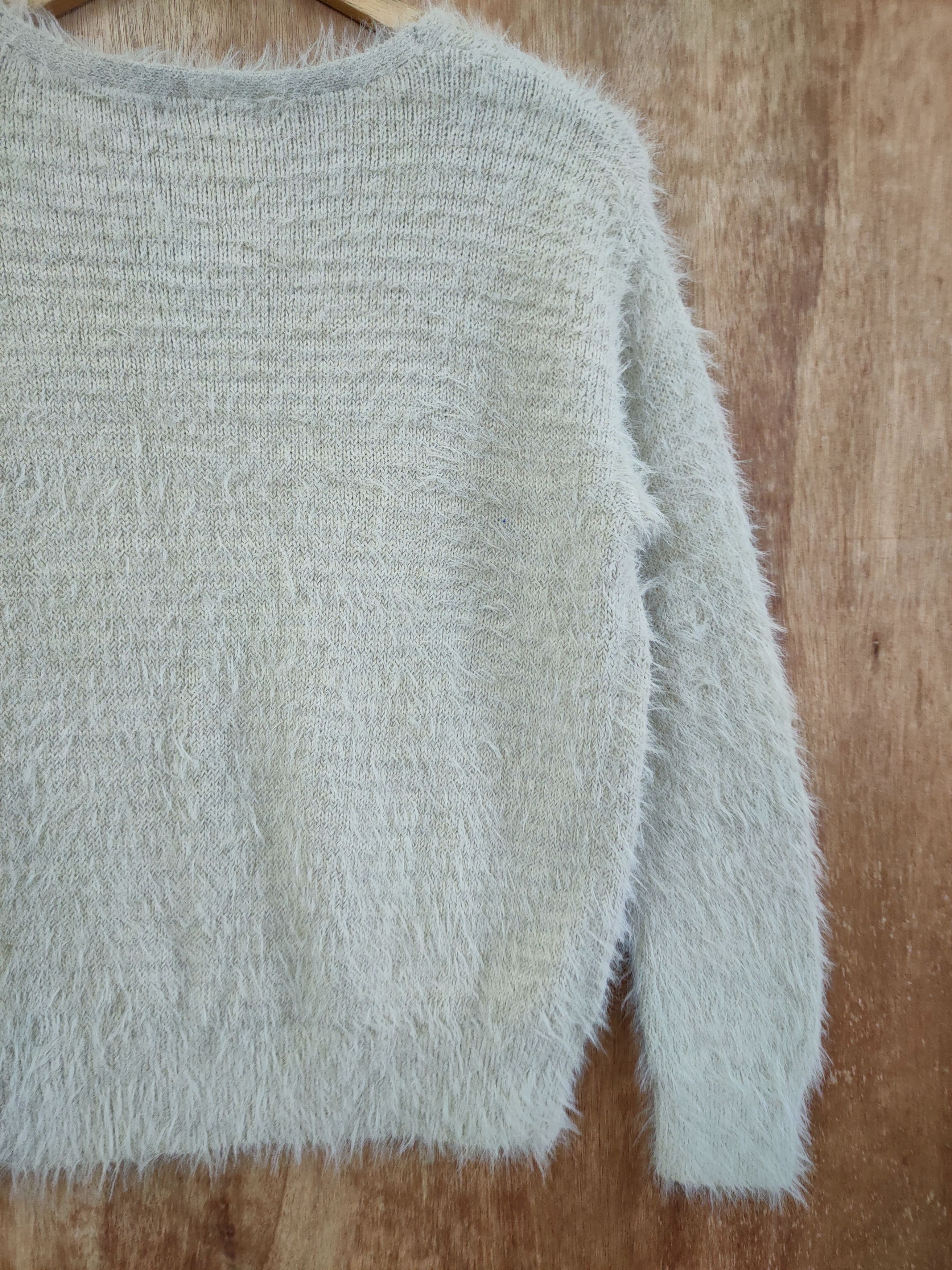 Homespun Knitwear DL Terrasse Te Chichi mohair soft fur knitwear shag #46-450 Size US XS / EU 42 / 0 - 9 Thumbnail