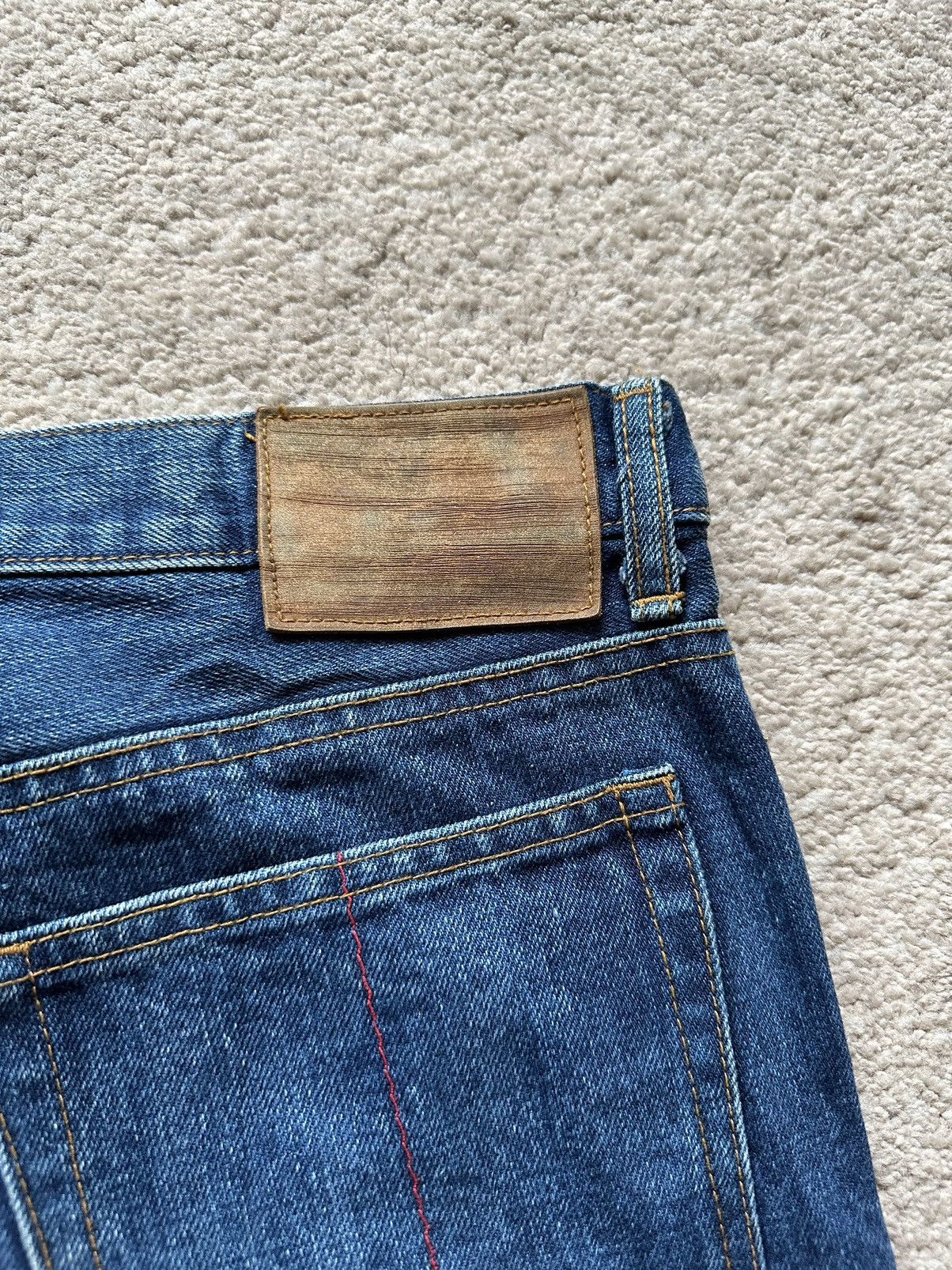 If Six Was Nine 2000s Le Grande Bleu LGB x Beams Plus Flare Jeans Size US 31 - 10 Thumbnail